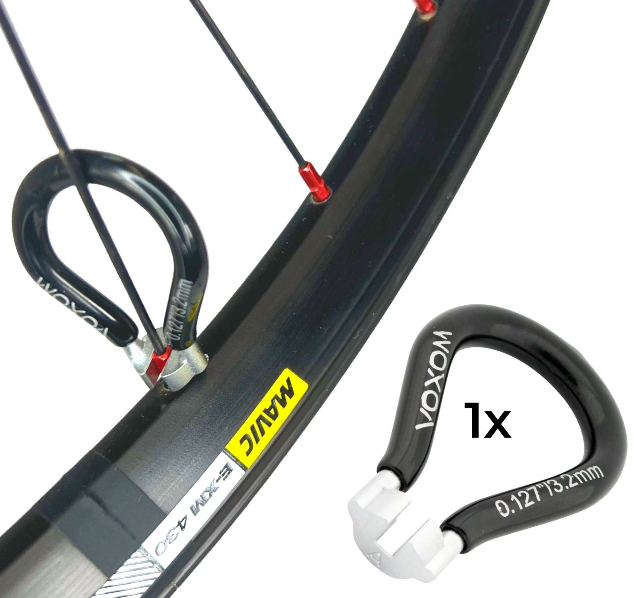 Voxom Fahrrad-Montageständer Fahrrad Speichen Schlüssel WKL 14  Nippelspanner Einstell Werkzeug