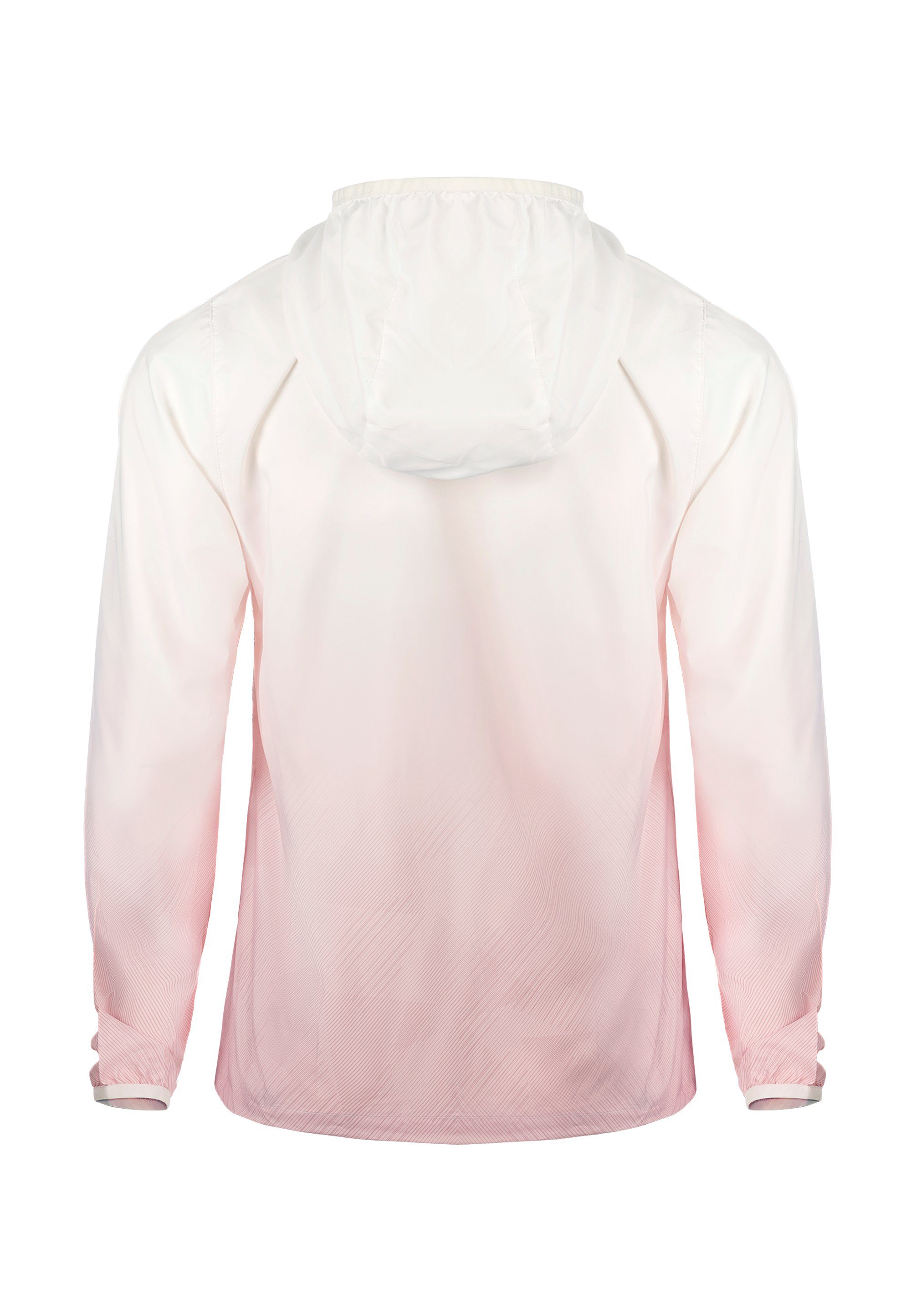 GIORDANO Outdoorjacke G mi pink-weiß 50+ Motion UV-Schutzfaktor