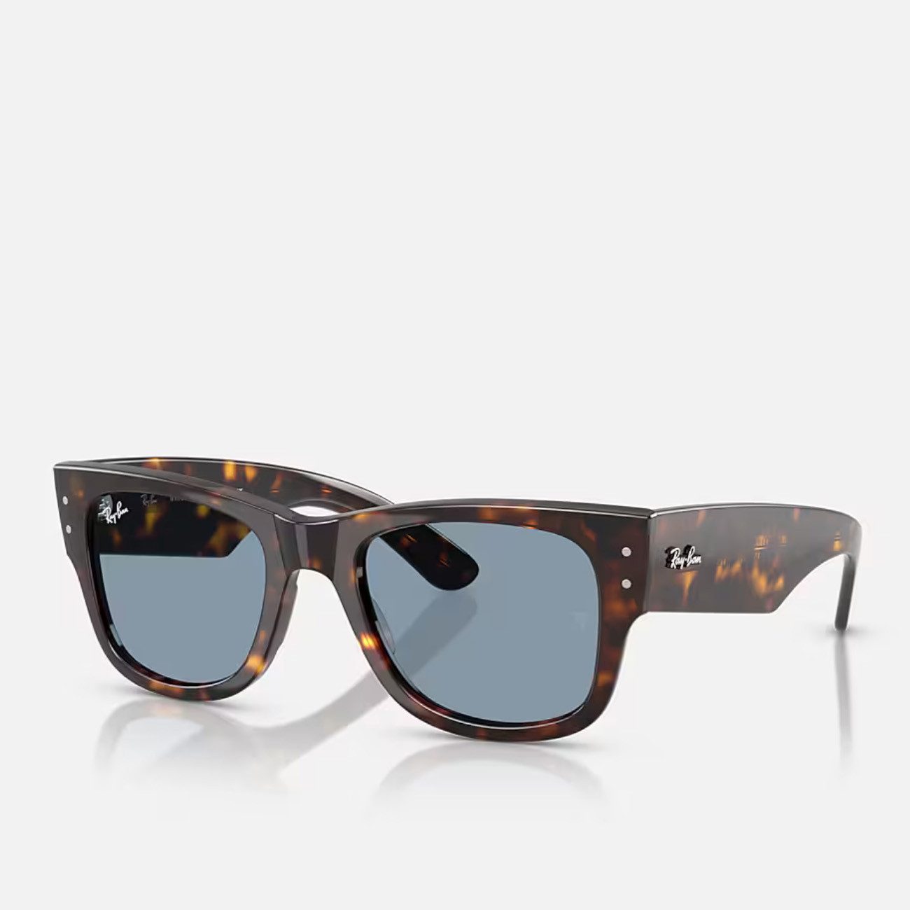 Sonnenbrille Ray-Ban Mega Wayfarer RB0840S 902/56 Havana Blue