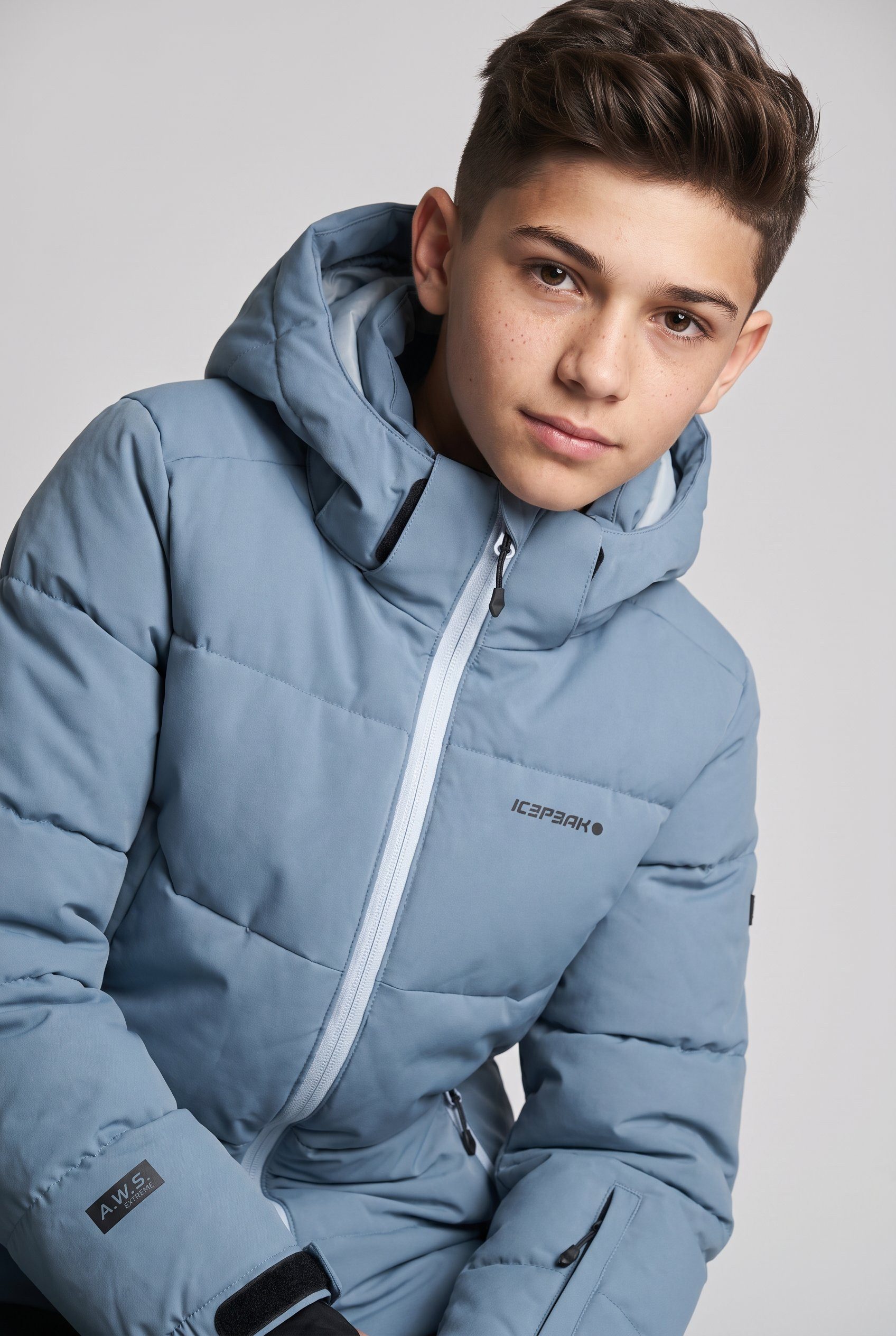 Icepeak Skijacke ICEPEAK LORIS JR für Kinder und Jugendliche, mit Wassersäule 10000, wasserabweisend
