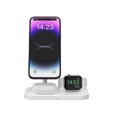 COFI 1453 QI 15W Wireless Magnetic Charger 3in1 für Smartphones mit MagSafe Wireless Charger