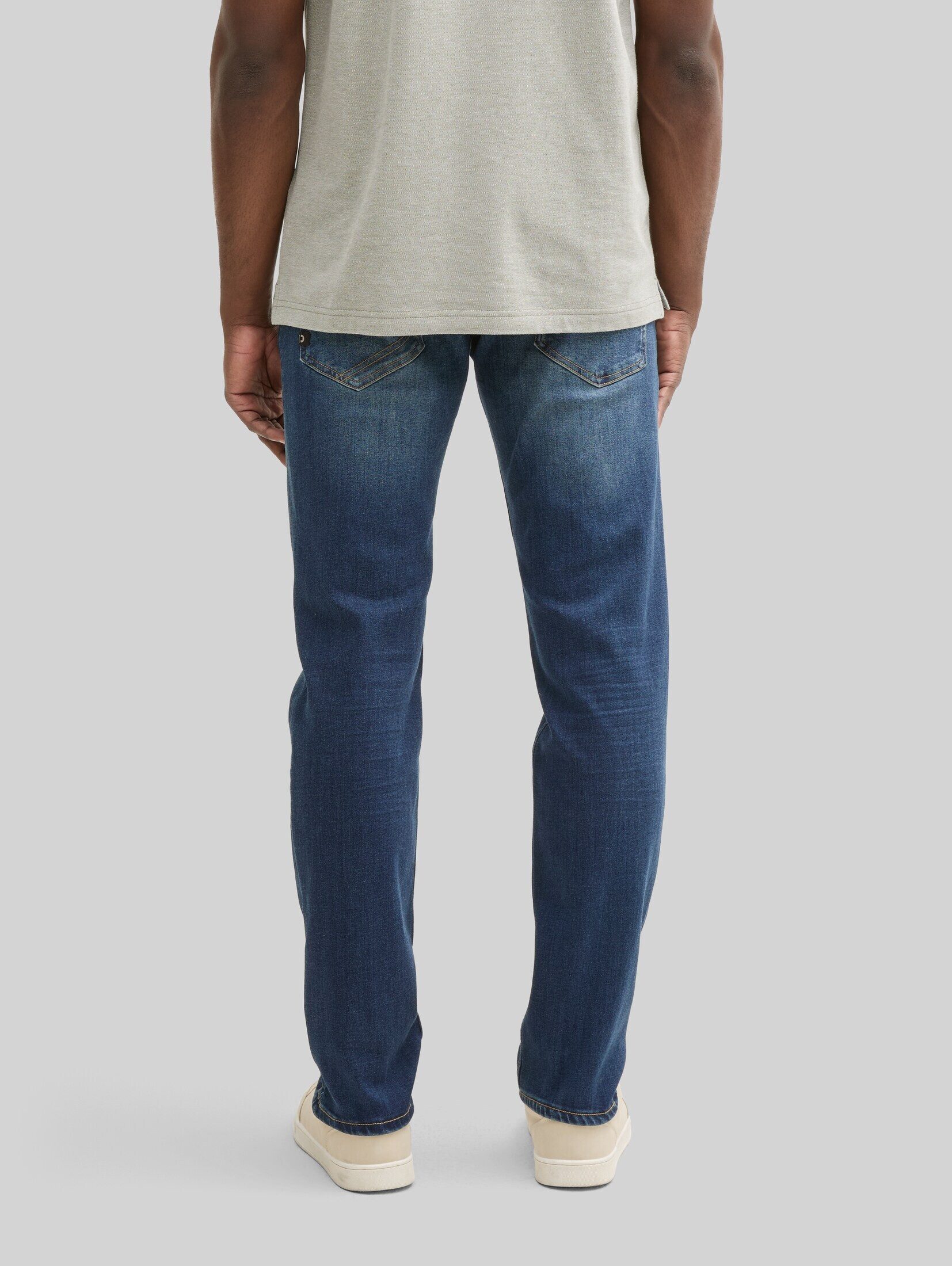 TOM TAILOR Denim Straight-Jeans Jeanshosen TTAEDAN STRAIGHT Jeans