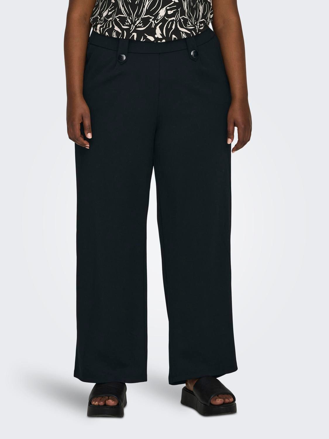 ONLY CARMAKOMA Jerseyhose CARSANIA BUTTON PANT günstig online kaufen