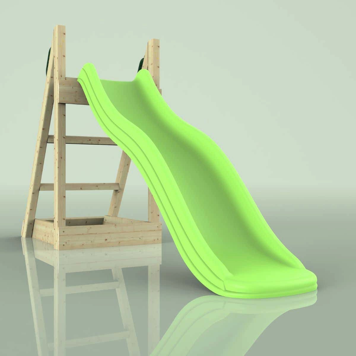 OutdoorToys Rutsche Löwe 175 cm, aus Holz mit Rutsche