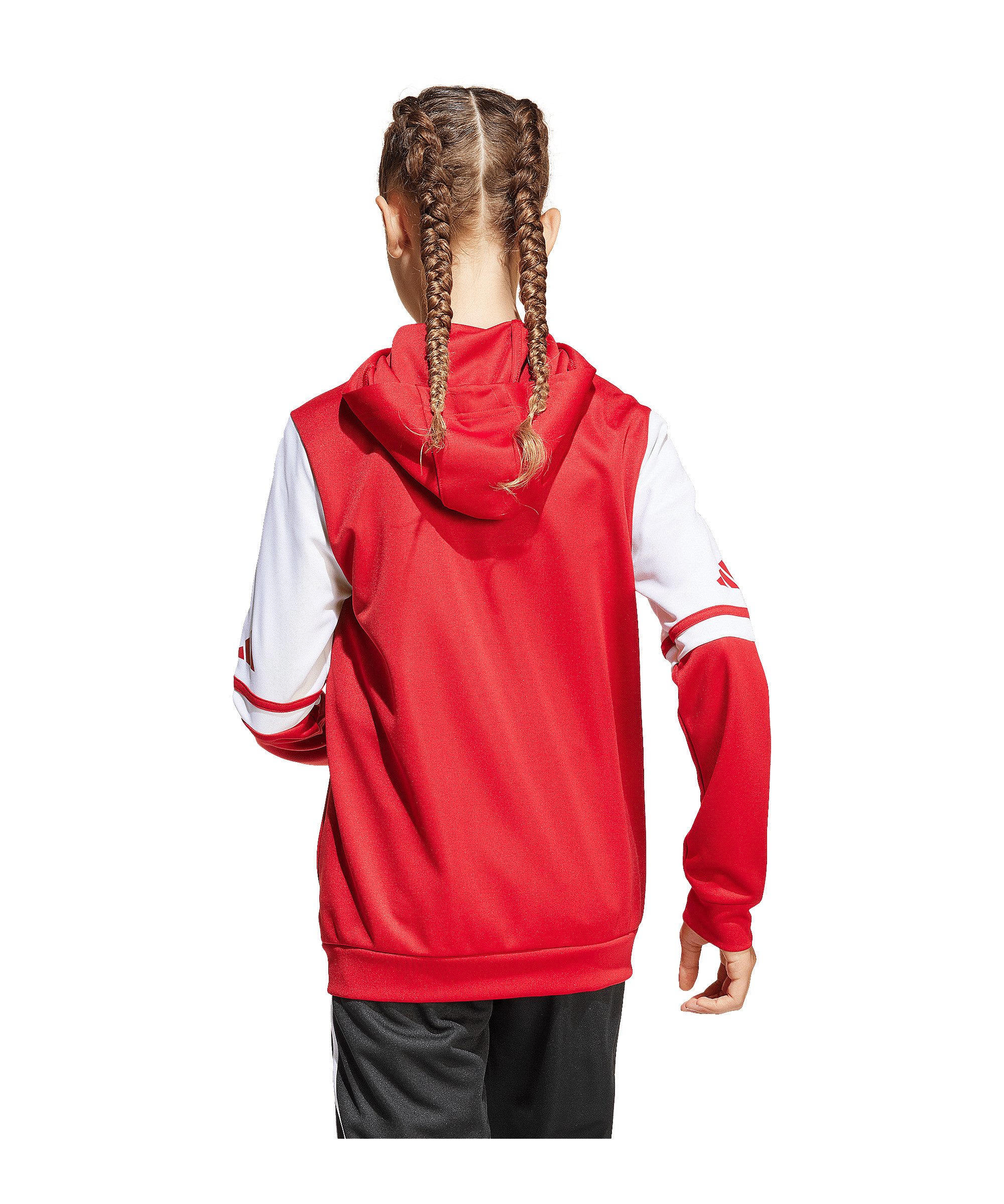 adidas Performance Sweatjacke adidas Performance Squadra 25 Kapuzenjacke Kids Polyester – Bild 4 von 5