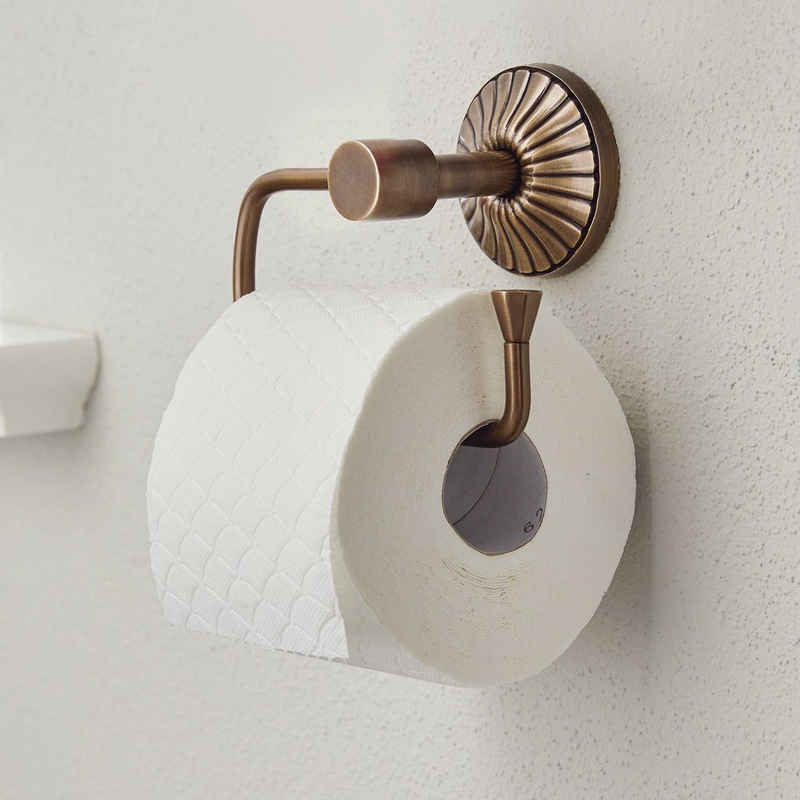 Mirabeau Toilettenpapierhalter »Toilettenpapierhalter Terling messing«
