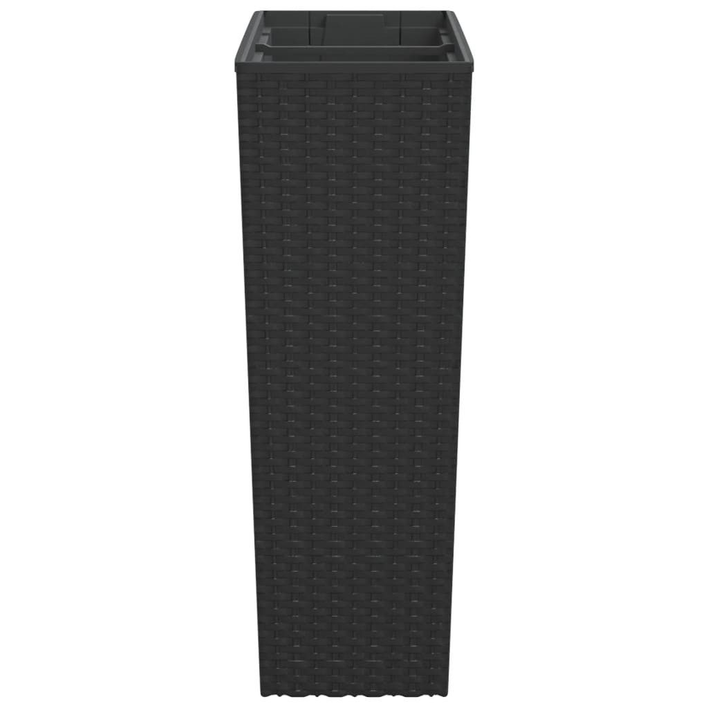 vidaXL Blumentopf Pflanzkübel mit herausnehmbaren Einsatz Anthrazit 12/44 L PP (1 St) – Bild 5 von 5
