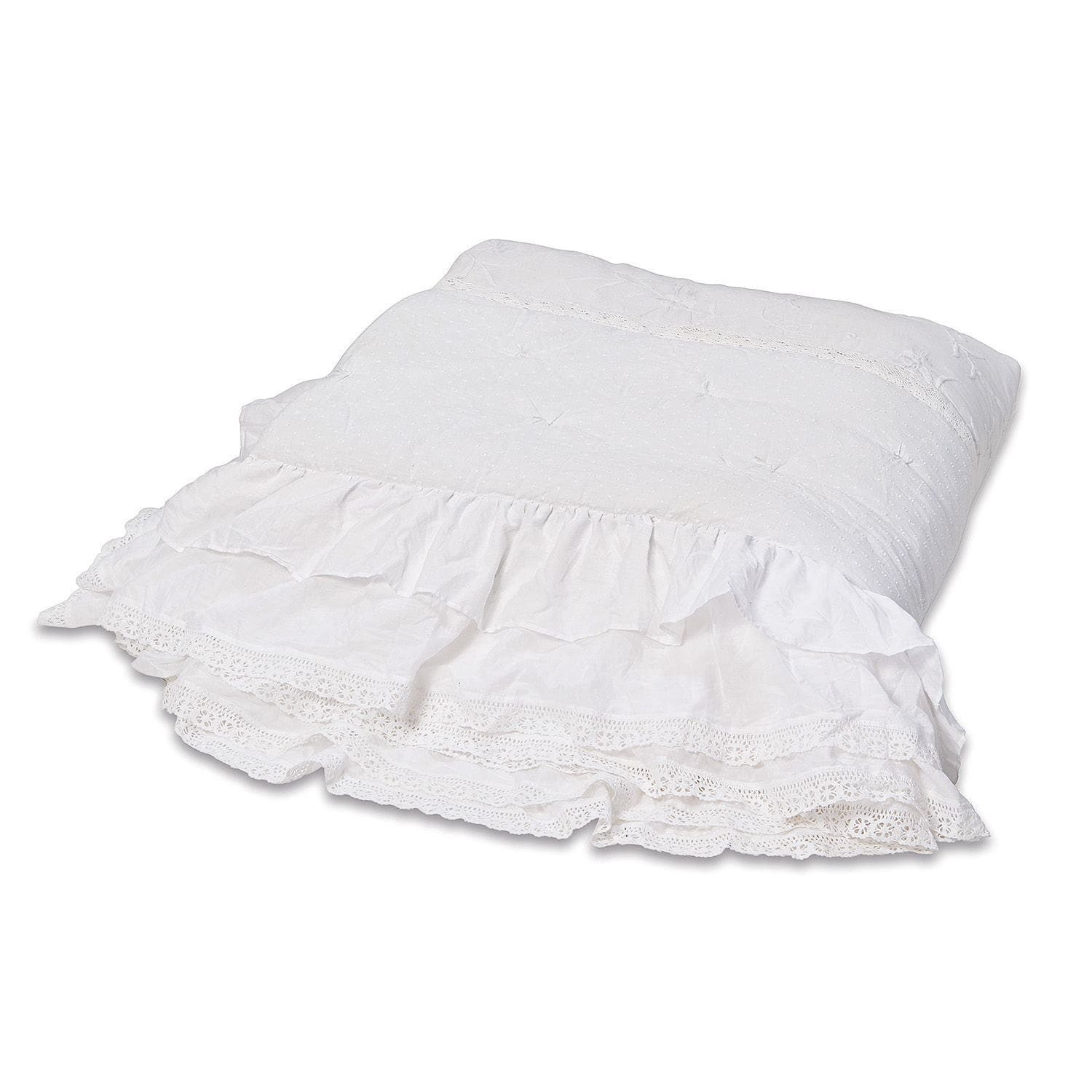 Mirabeau Tagesdecke Quilt Pittefaux weiß