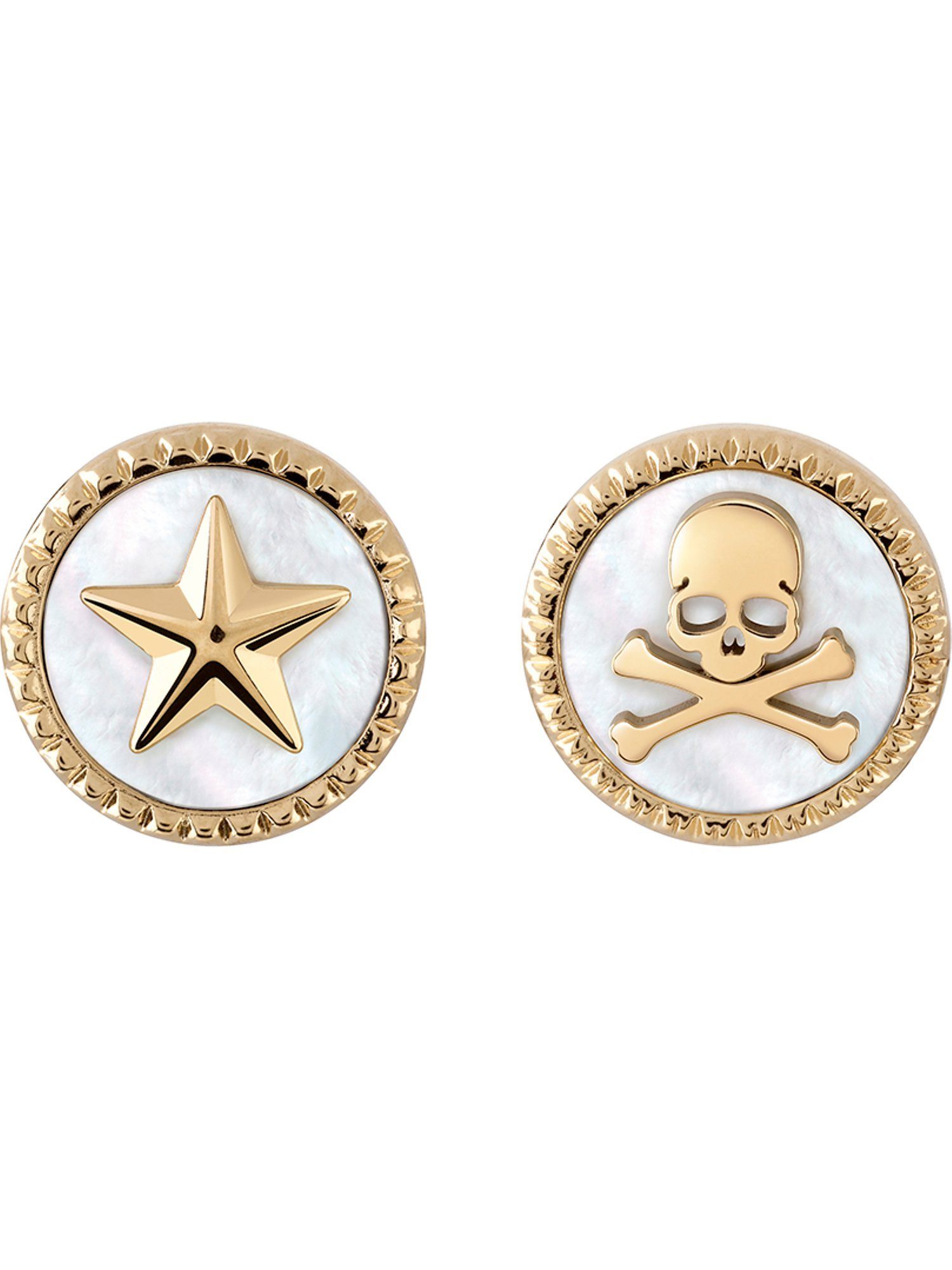 PHILIPP PLEIN Paar Ohrstecker Philipp Plein Damen-Ohrstecker Edelstahl, recycelt