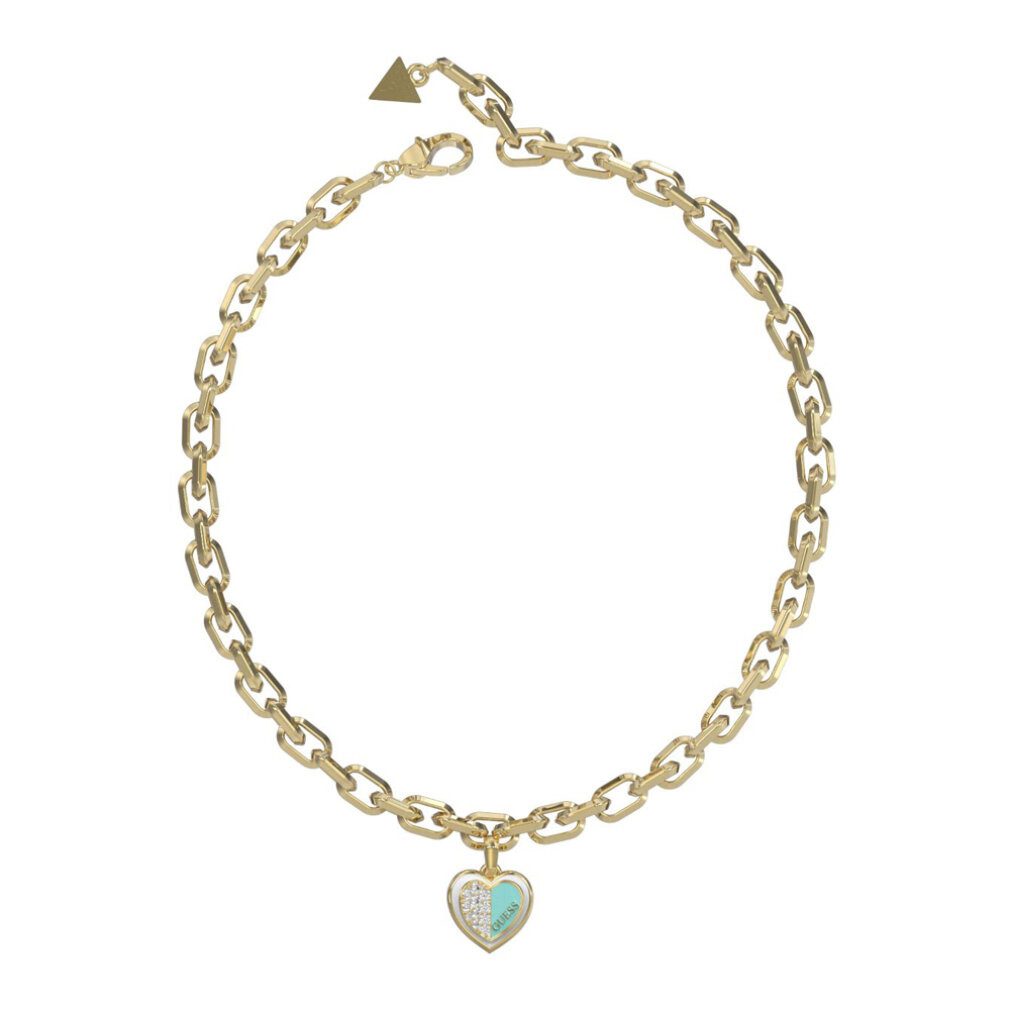 Guess Kette mit Anhänger Damen Halskett... Guess Kette mit Anhänger Damen Halskett...