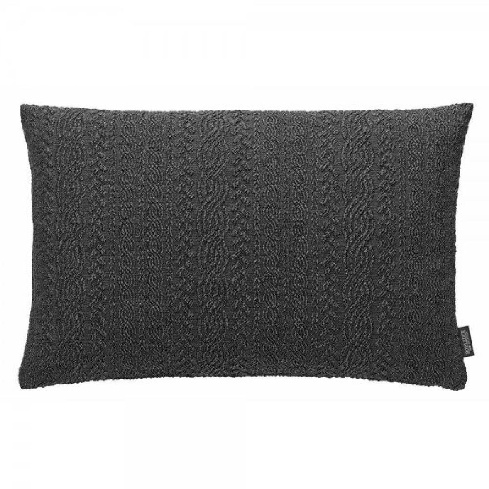 ROHLEDER Kissenhülle Kissenhülle Chalet Knit Graphite (60x40cm)