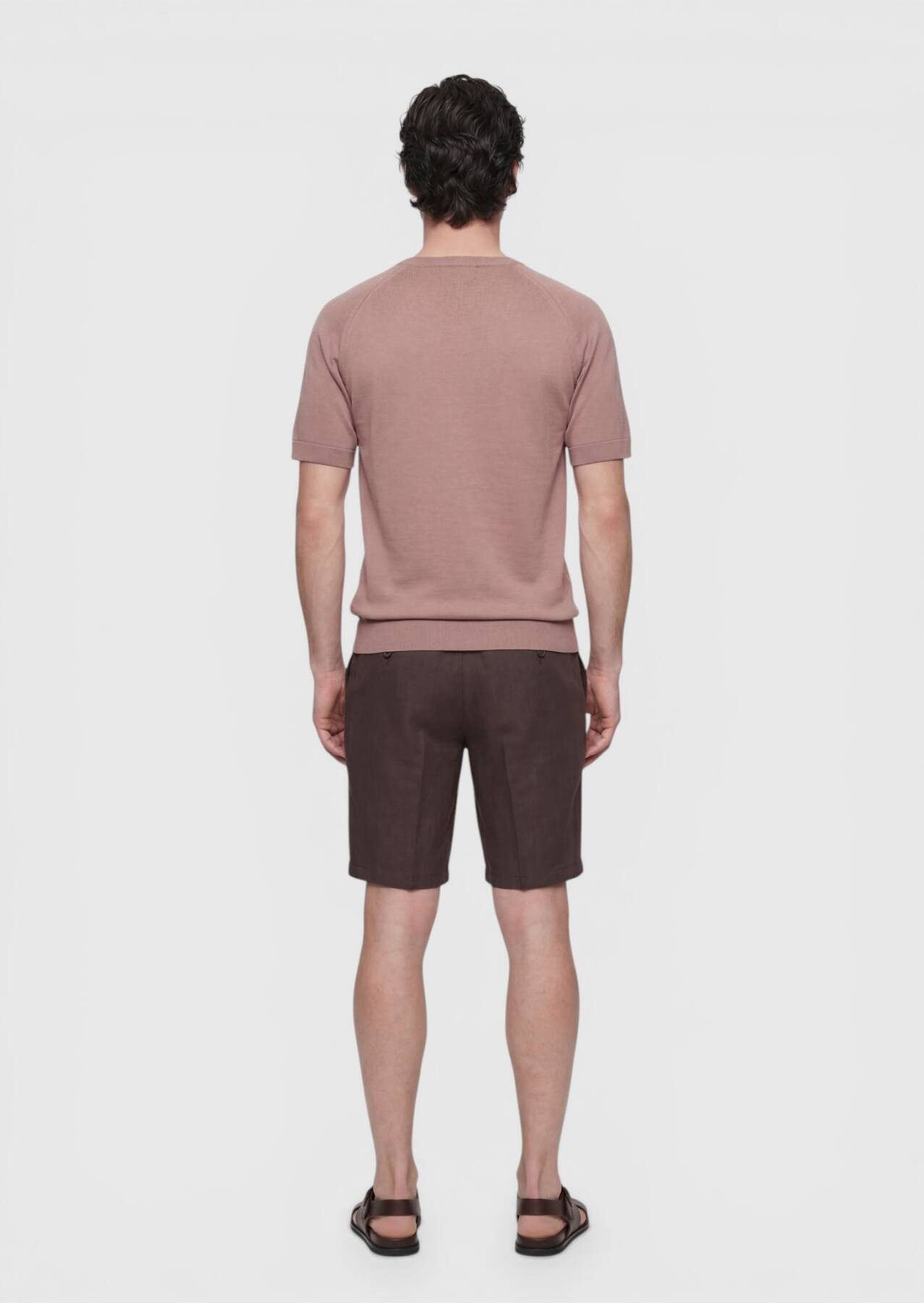 RAMSEY Longpullover Rosa Strickmode