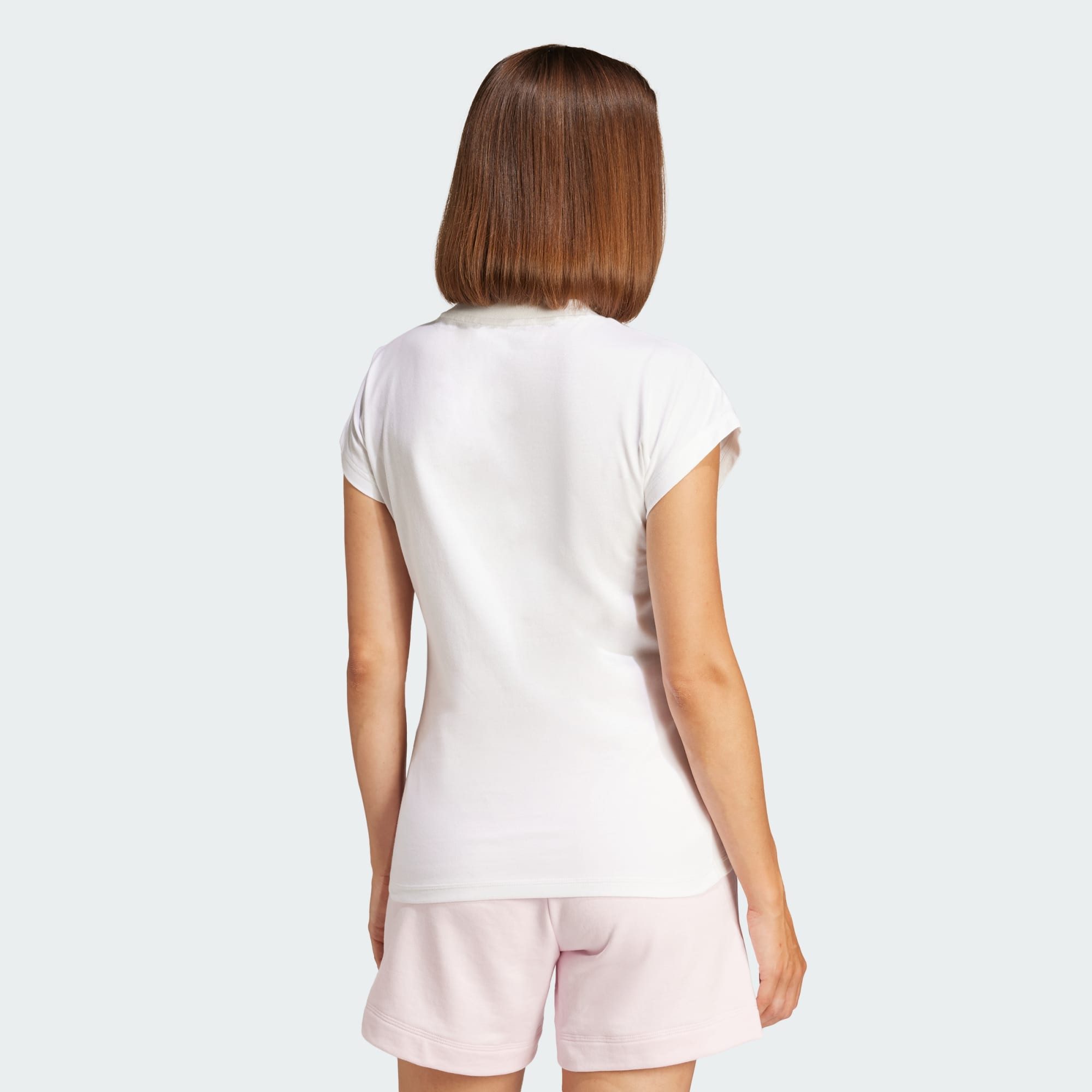adidas Sportswear T-Shirt ESSENTIALS LINEAR COTTON T-SHIRT (1-tlg)