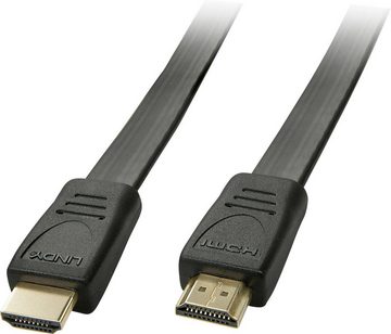Lindy LINDY HDMI High Speed Flachbandkabel 2m HDMI 2.0 / HDTV und HDCP ko... HDMI-Kabel