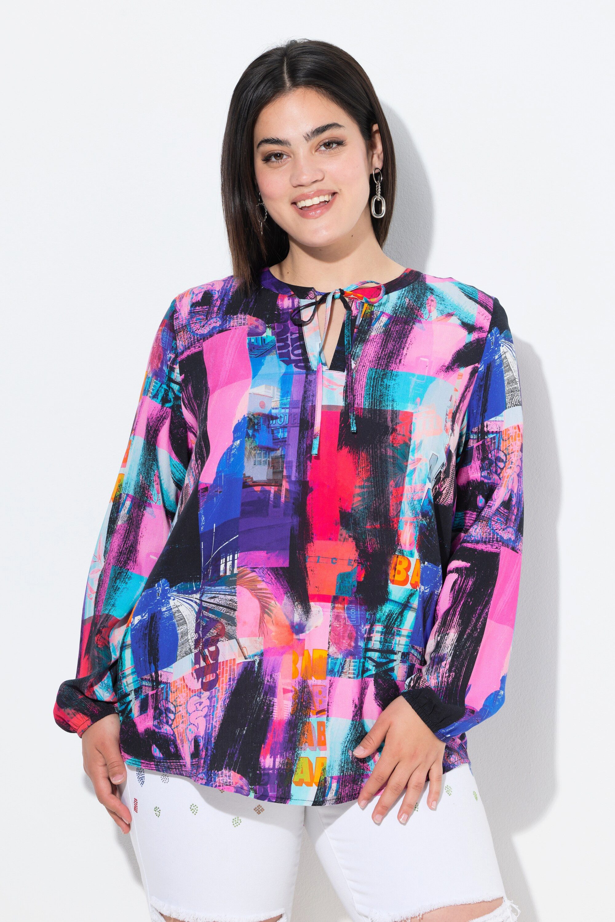 Angel of Style Druckbluse Bluse A-Linie günstig online kaufen