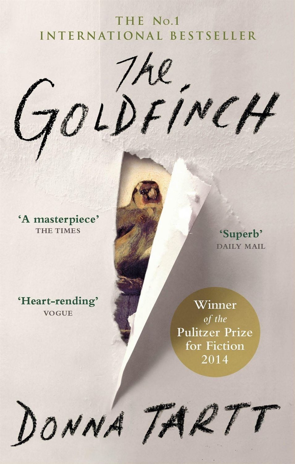 The Goldfinch / Donna Tartt, Pulitzer-Preis