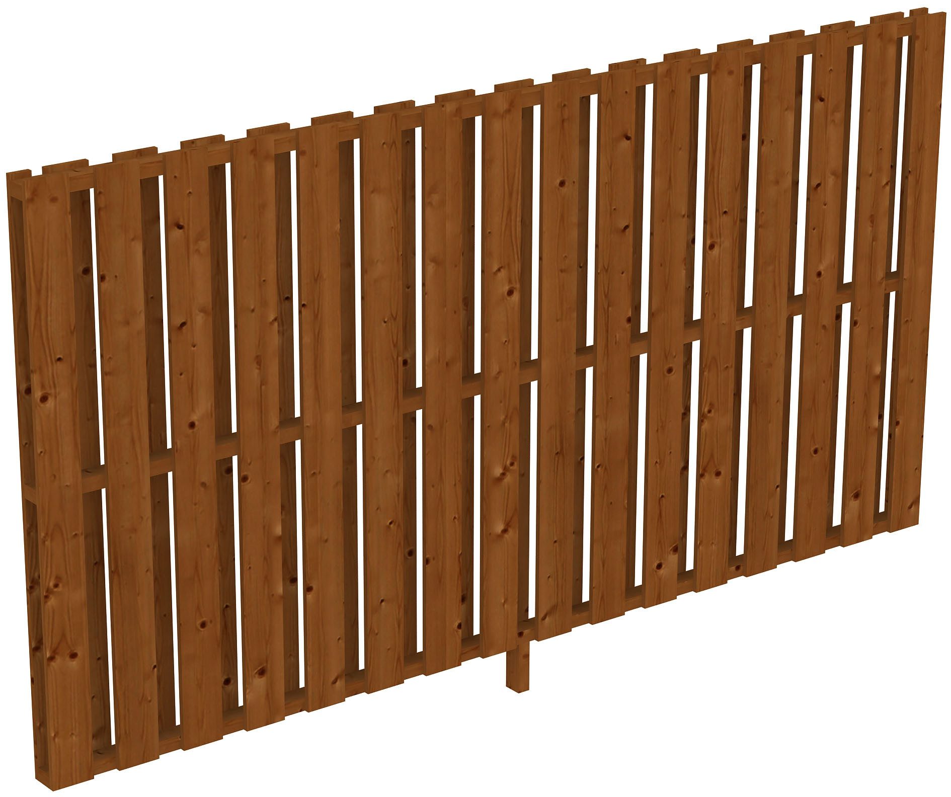 Skanholz Carport-Seitenwand Deckelschalung, BxH:305x160 cm