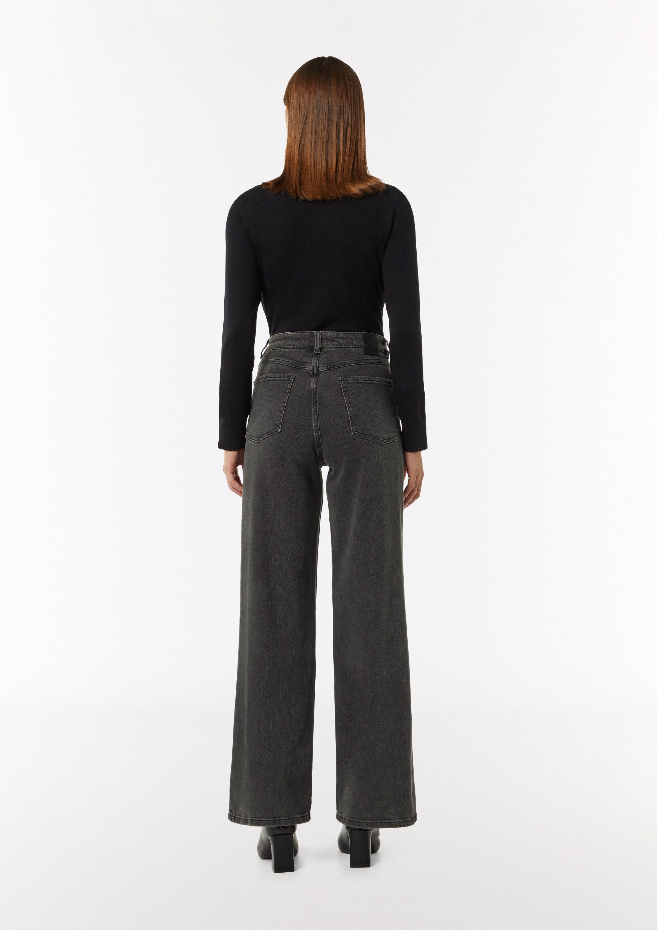 comma Weite Jeans Jeans-Hose Jeans mit Wide Leg