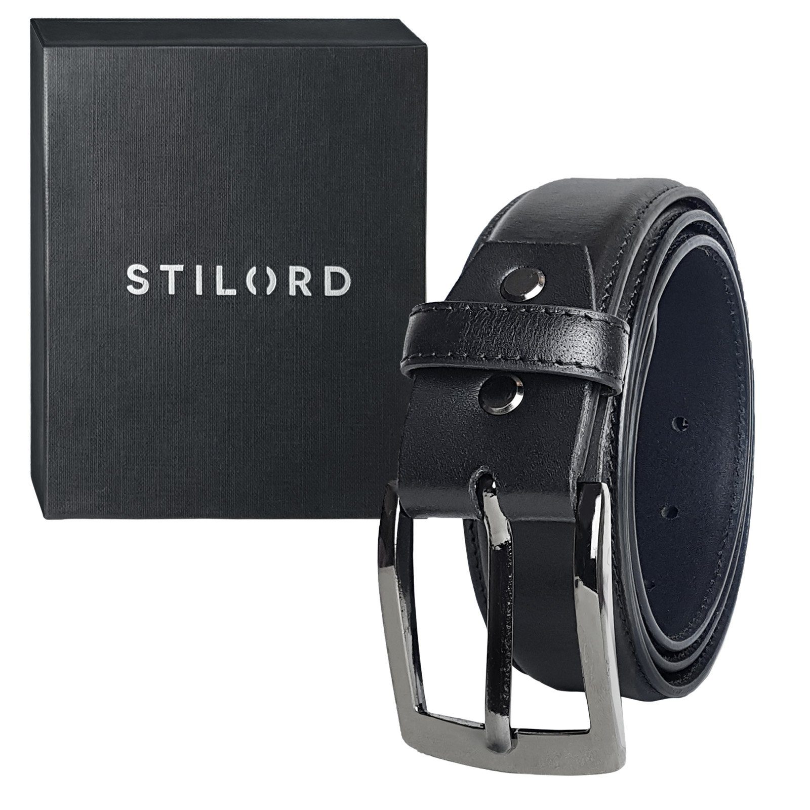 STILORD Ledergürtel "Dean" Anzuggürtel Herren Leder günstig online kaufen