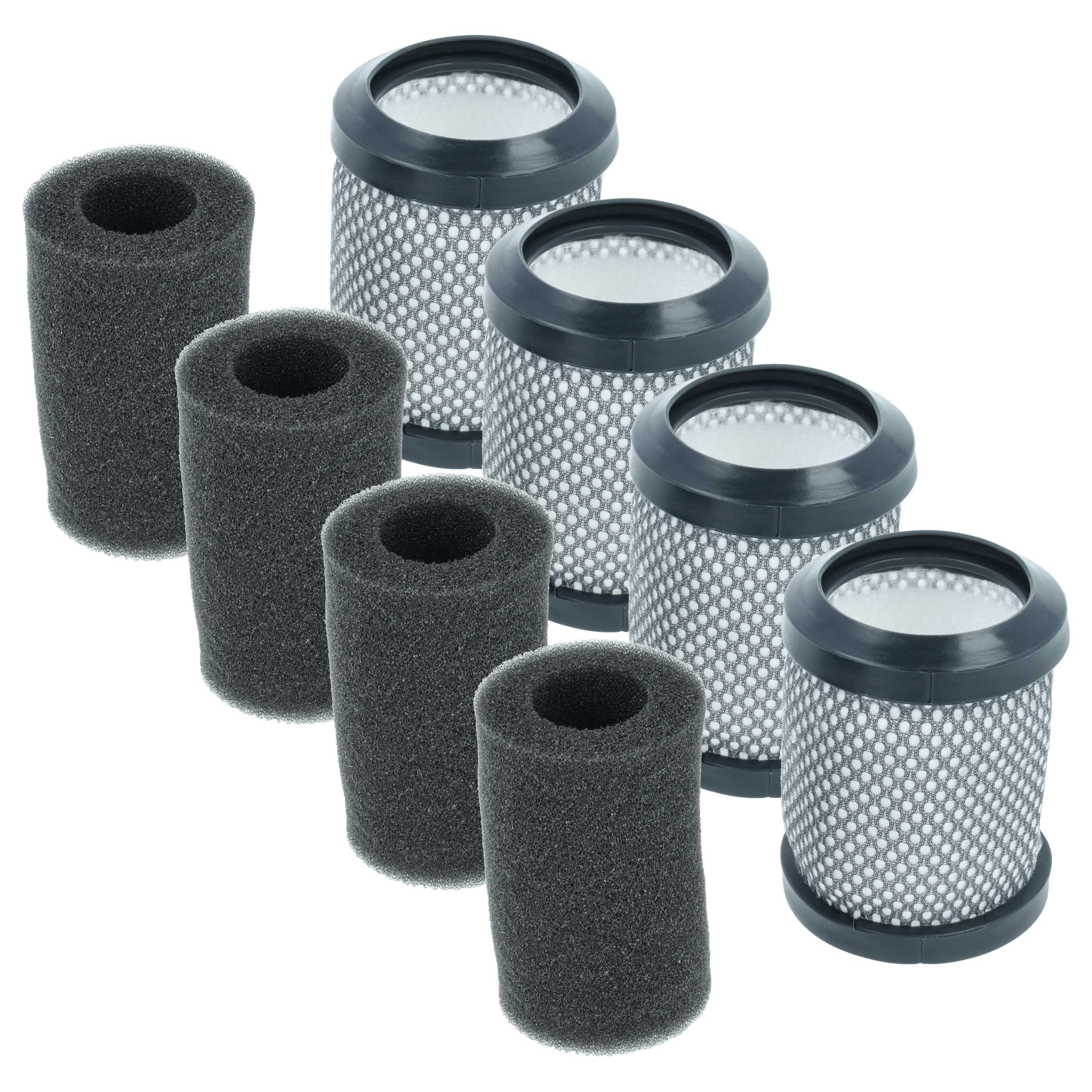 vhbw Abluftfilter passend für Hoover HF1P, HF1H, HF122UDD001 Staubsauger, Zubehör für Hoover HF1P HF1H HF122UDD001