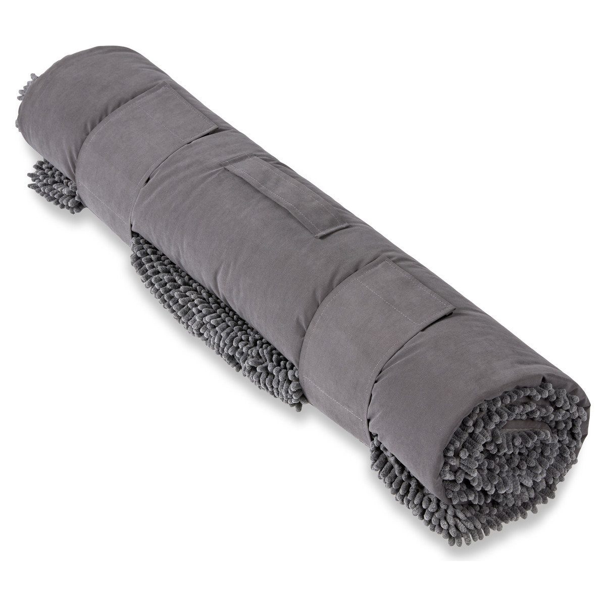 Wolters Tierdecke Vagabund Reisedecke meets Cleankeeper cool grey