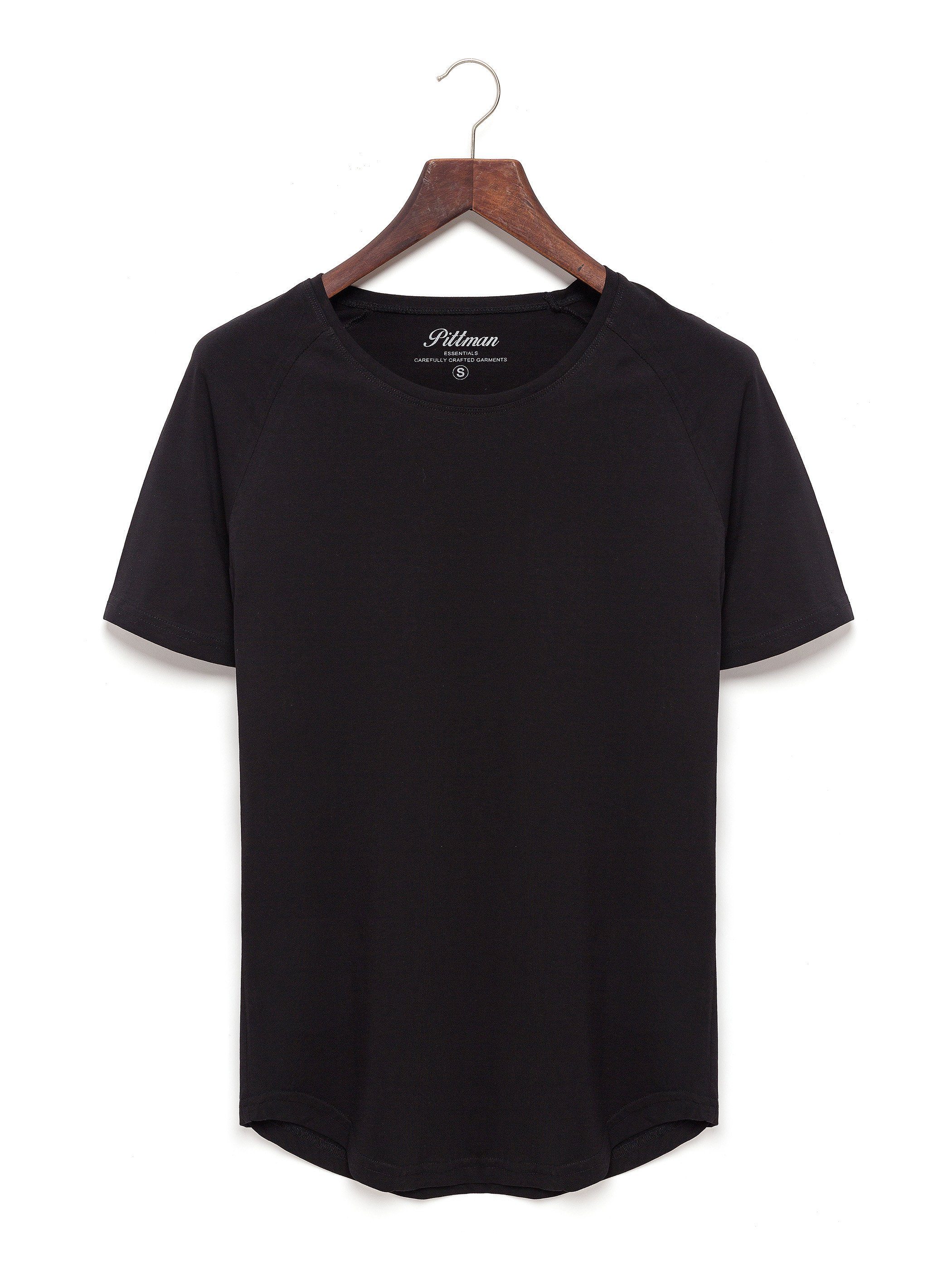 Pittman T-Shirt 3-Pack Herren T-Shirt Finn (Set, 3er-Pack) Oversize Rundhals T-Shirt