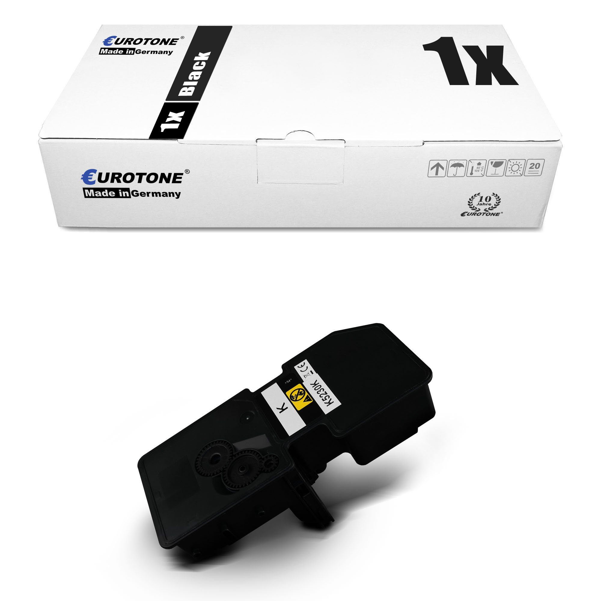 Eurotone Tonerkartusche Toner ersetzt Utax PK-5016K 1T02R90UT1 Black