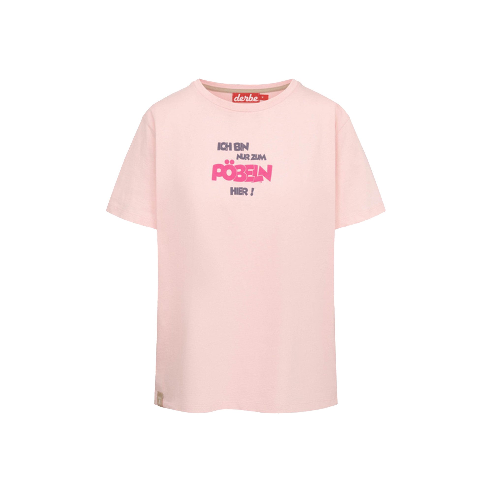 Derbe Print-Shirt Pöbeln