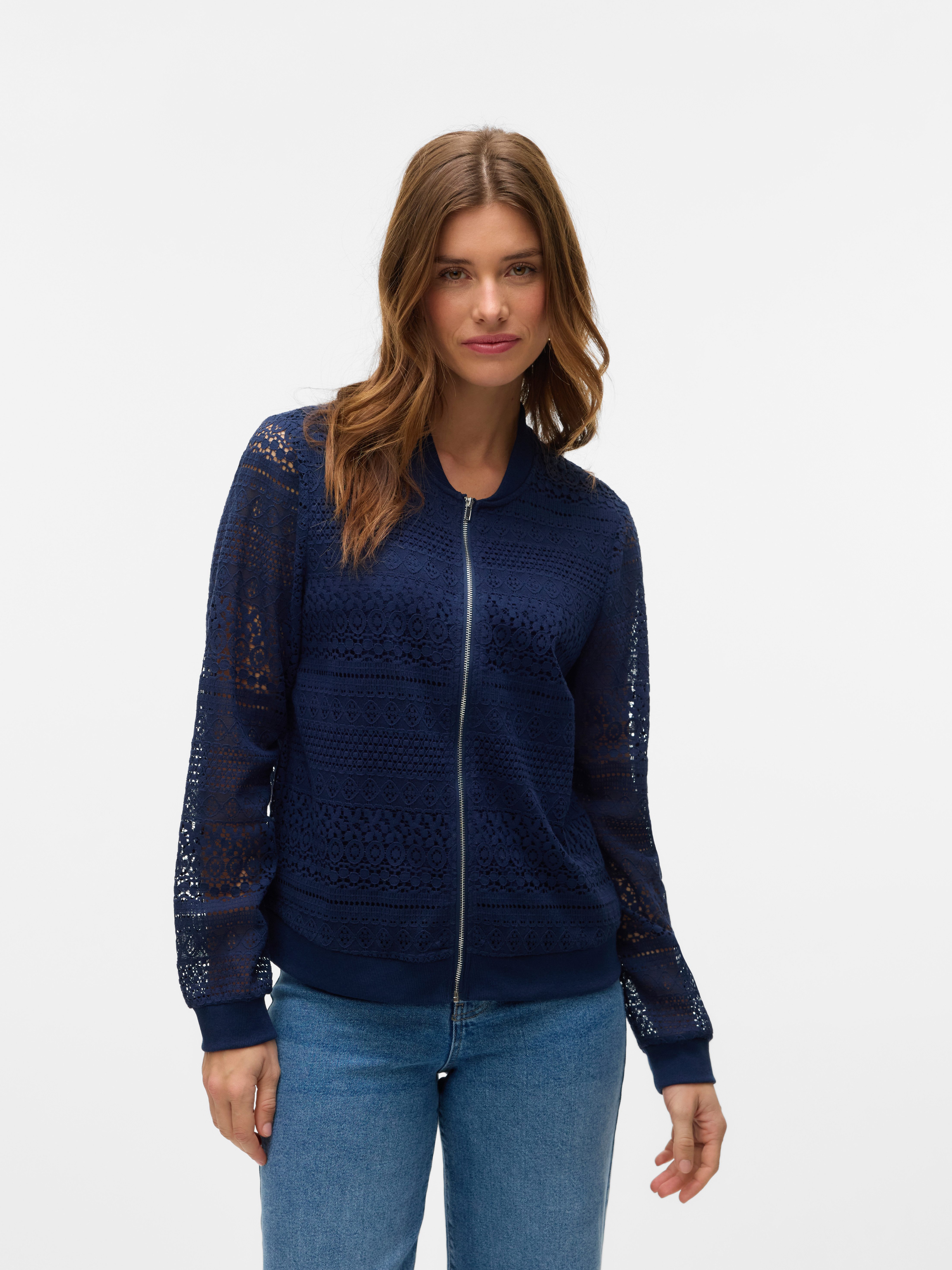 Bomberjacke VMHONEY LACE BOMBER JACKET WVN GA