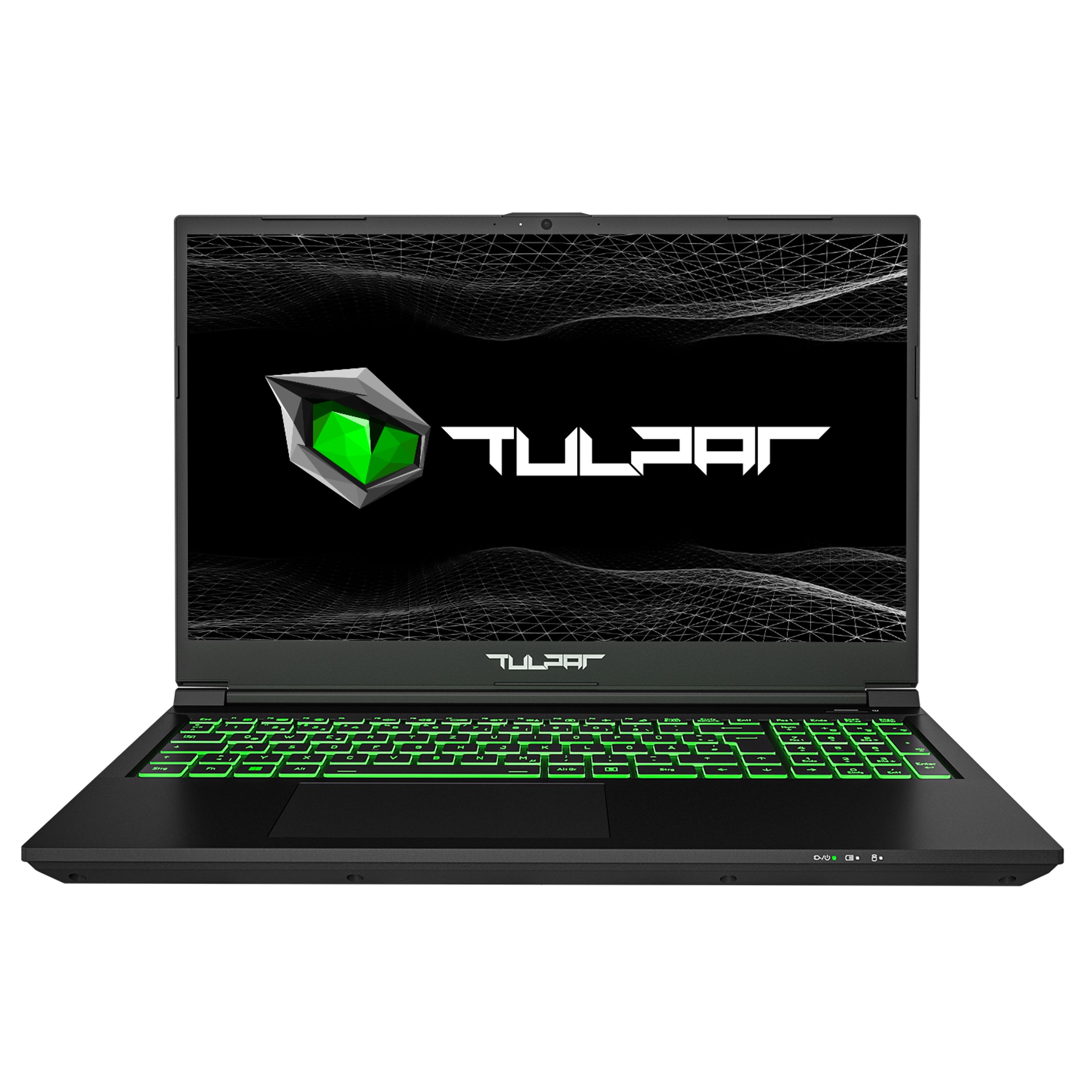 Tulpar T5 V23.2 Gaming-Notebook (39,00 cm/15.6 Zoll, Intel Core i7 12650H, RTX 4060, 500 GB SSD, 1920X1080 144HZ IPS LED-Display, Single Zone Beleuchtete Tastatur)