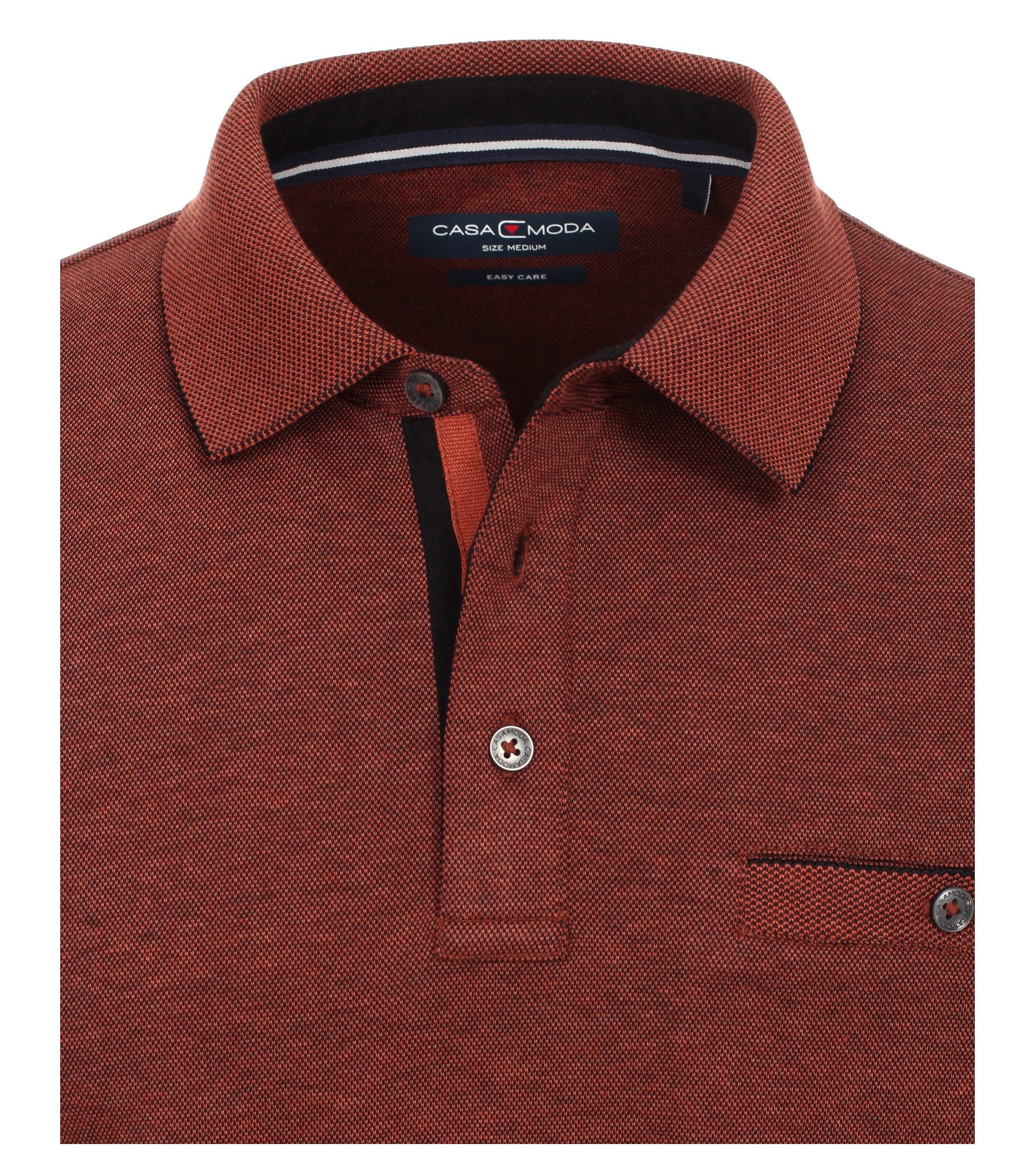 CASAMODA CASAMODA Polo-Shirt Langarm uni