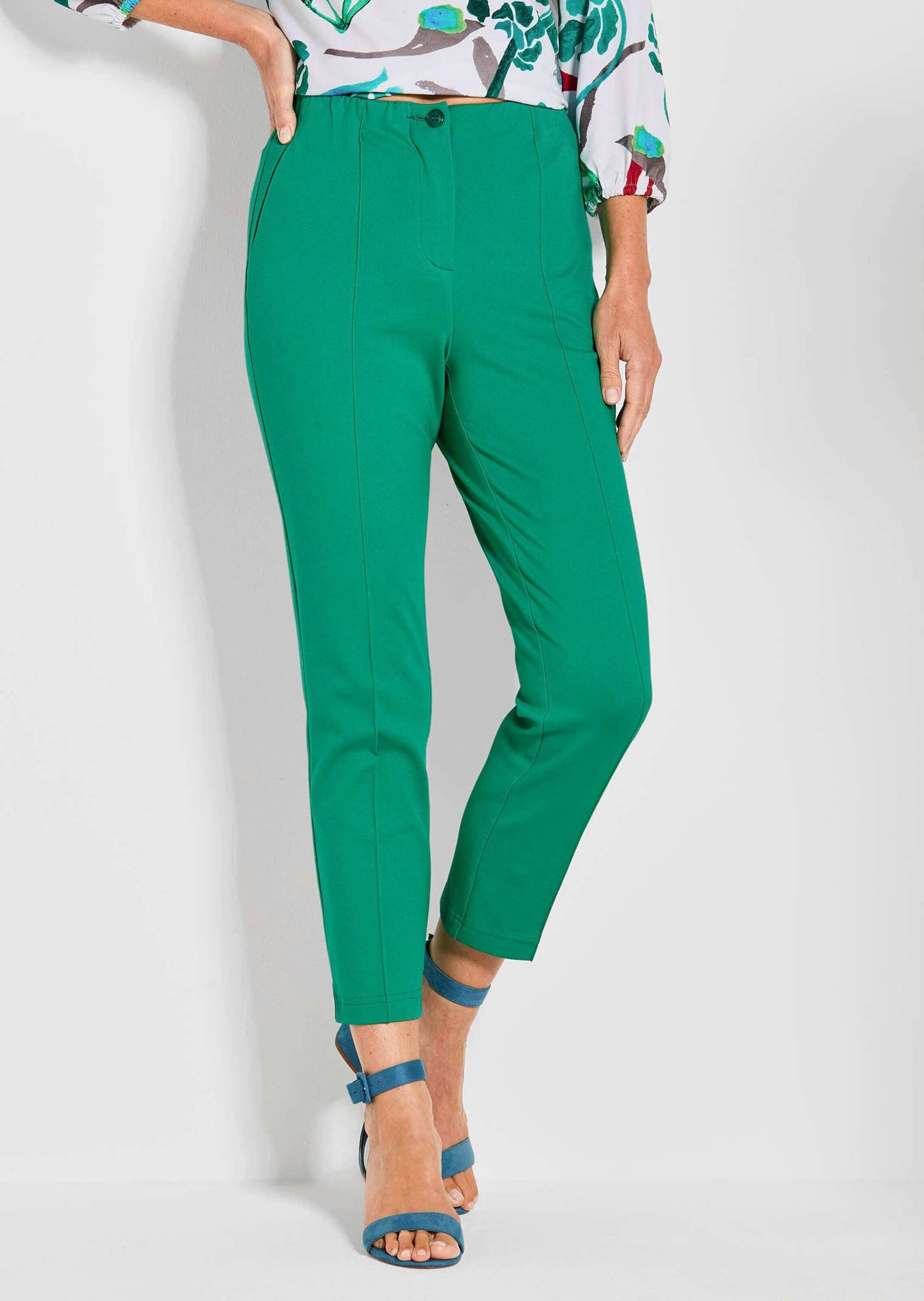 Stoffhose Kurzgröße: Elegante, schmale Hose LOUISA