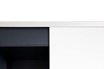 hibitaro Schiebetür »Rahmenlose Holzschiebetür in Weiß, Maße des Türblattes: 755/900 x 2035 mm, Inkl. Beschläge und einer oberen Laufschiene in 2 Metern«