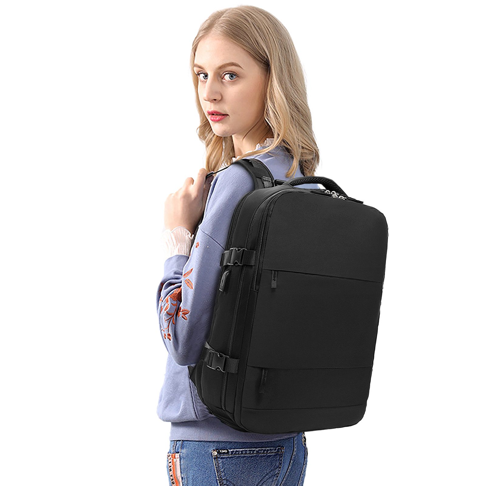 TAN.TOMI Reiserucksack 22L Groß Handgepäck Rucksack 42x31x17 Reiserucksack günstig online kaufen