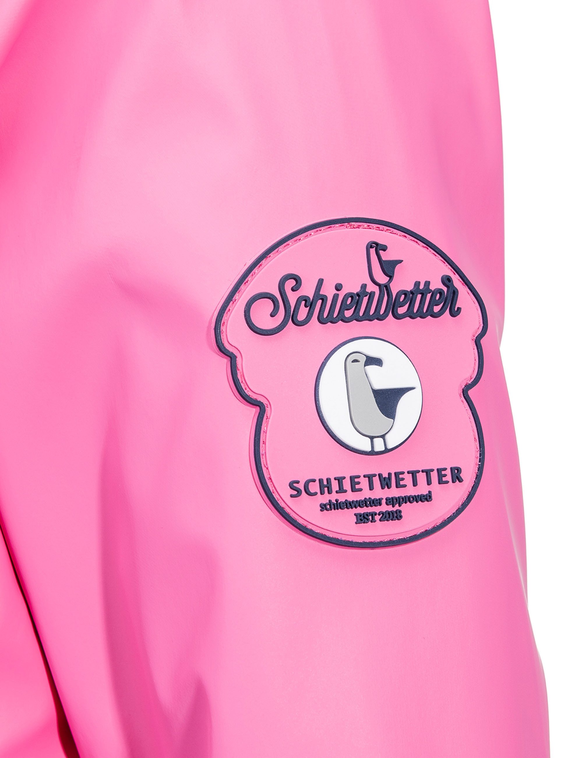 Schietwetter Regenjacke Unisex Kinder Mädchen Regenjacke Parka – Bild 3 von 3