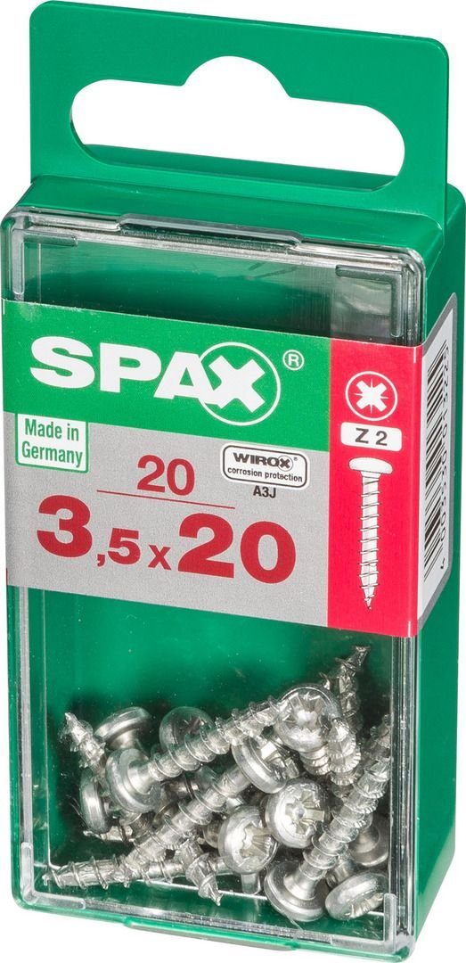 3.5 20 Universalschrauben SPAX - 20 Holzbauschraube Spax x 20 mm TX