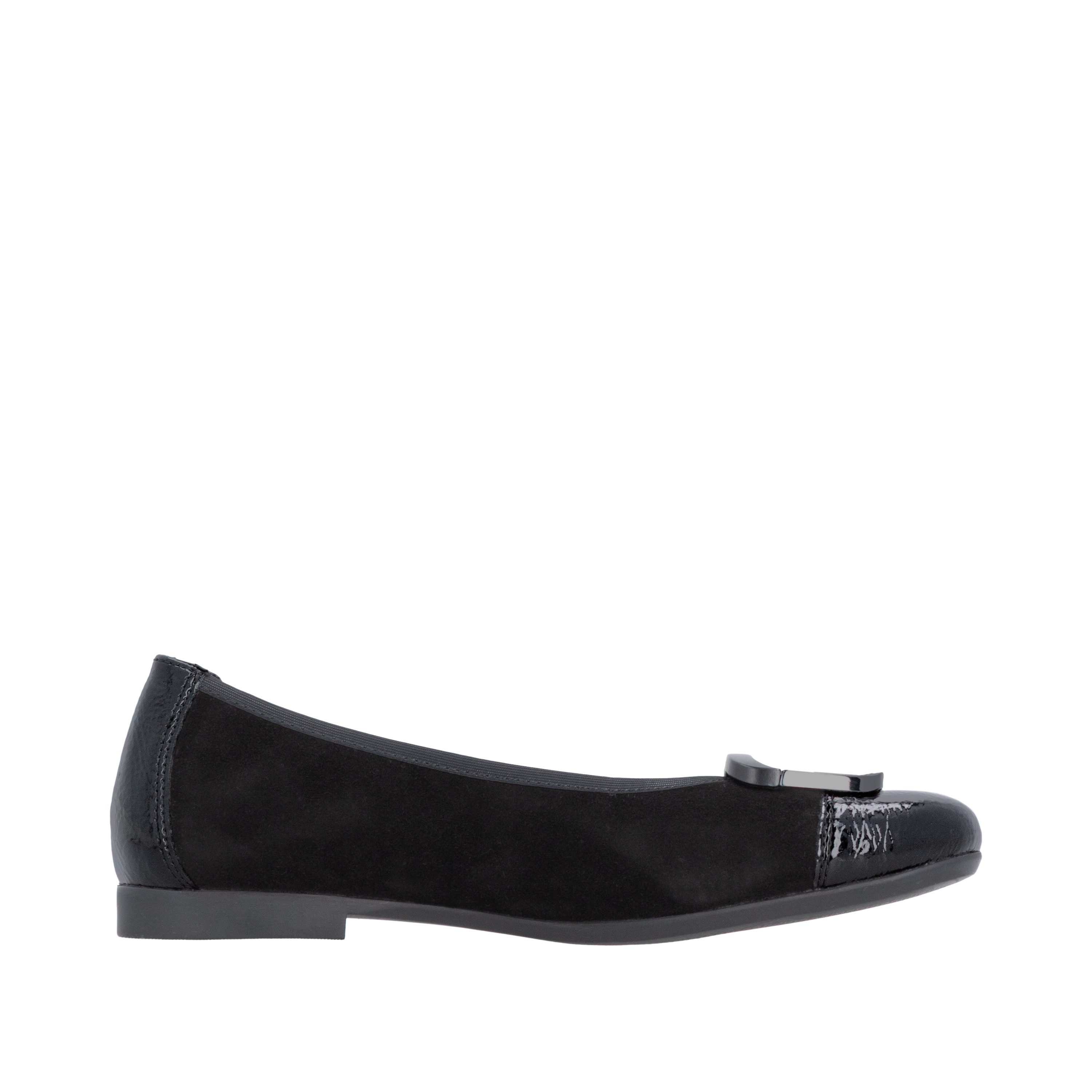 Remonte Ballerina Ballerina, Businessschuh, Festtagsschuh mit Lackspitze