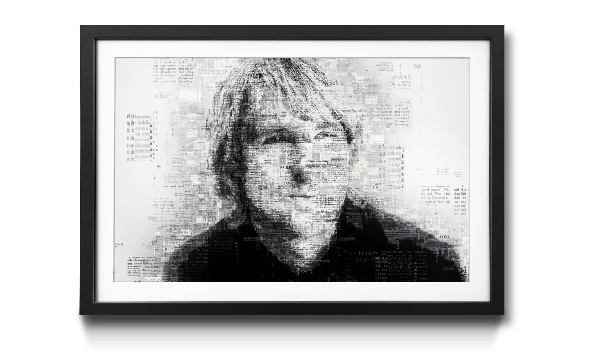 WandbilderXXL Bild mit Rahmen Owen, Schauspieler, Wandbild, in 4 Größen erhältlich