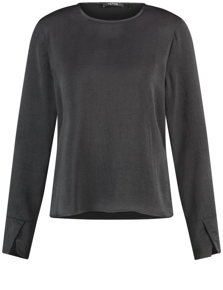 Taifun Langarmshirt - Longsleeve einfarbig - günstig online kaufen
