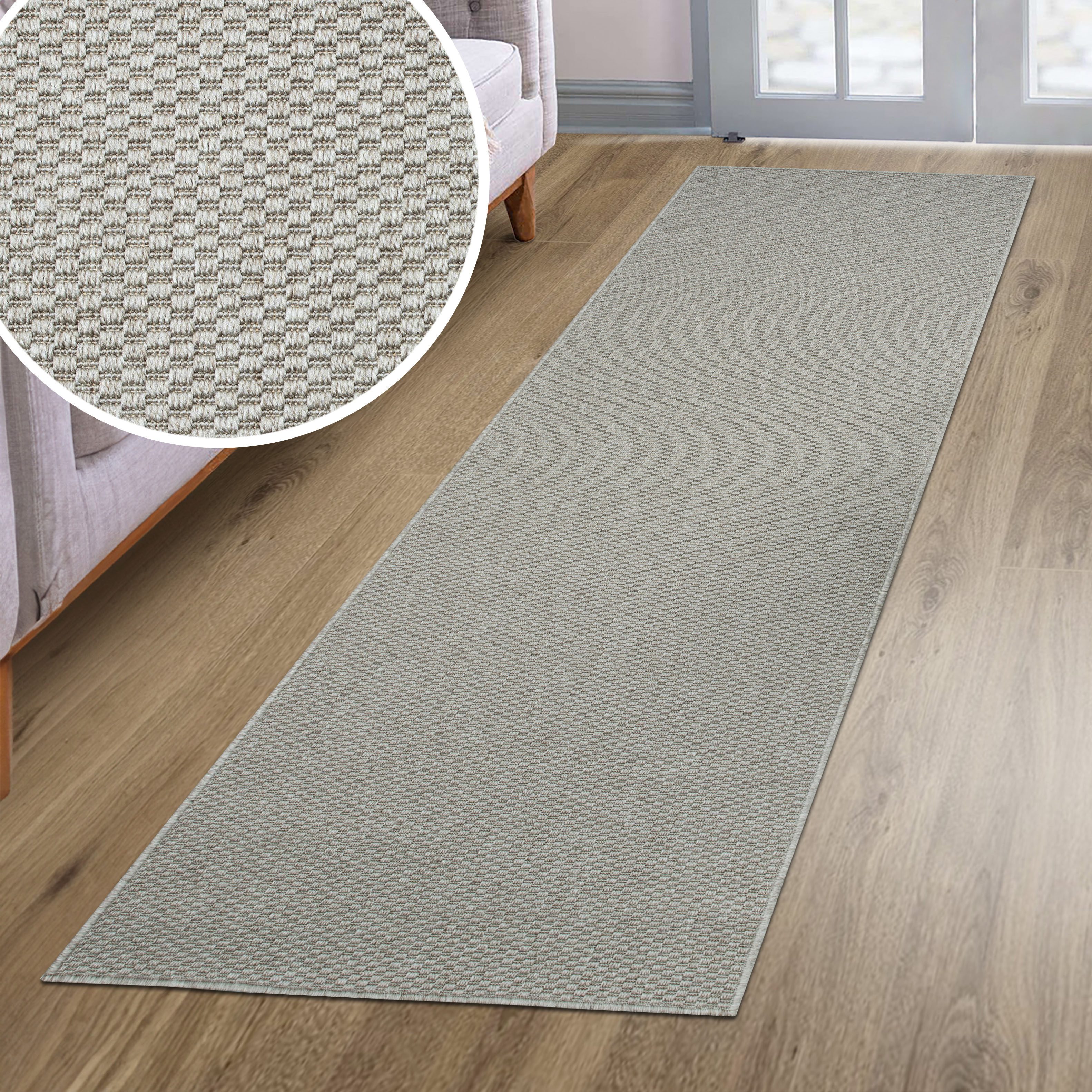 OTTO home Teppich Venedig, in Standard- und Premium-Qualität, 3 mm oder 5 mm Höhe, rechteckig, In- und Outdoor geeignet, Wetterfest & UV-beständig, Sisal-Optik