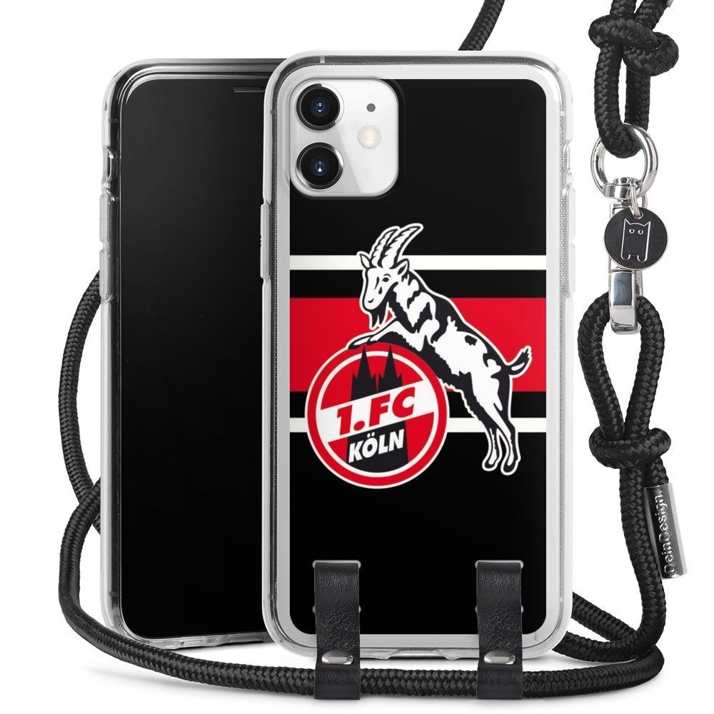 DeinDesign Handyhülle »Colour Stripes 1.FC« Apple iPhone 11, Hülle 1. FC  Köln Offizielles Lizenzprodukt Fußball online kaufen | OTTO