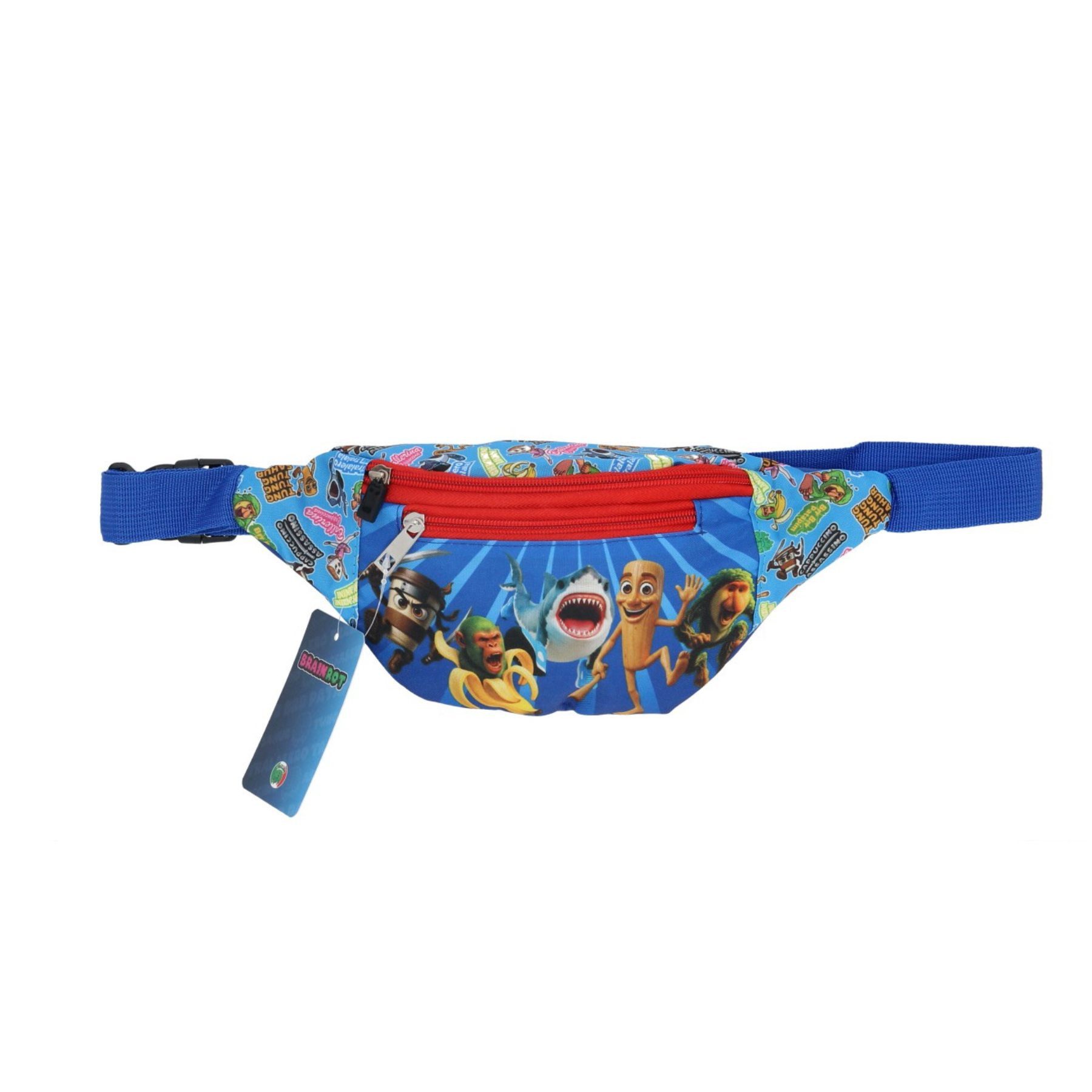 COFI 1453 Bauchtasche Italian Brainrot Tasche für Kinder Reisen Tagesausflüge und Alltag (1-tlg)