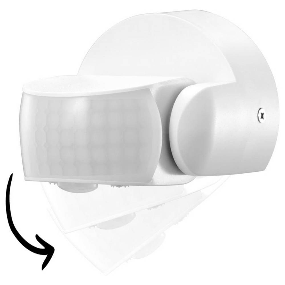 LEDmaxx Bewegungsmelder IB121 Decke, Wand Bewegungsmelder 360 ° Weiß IP65