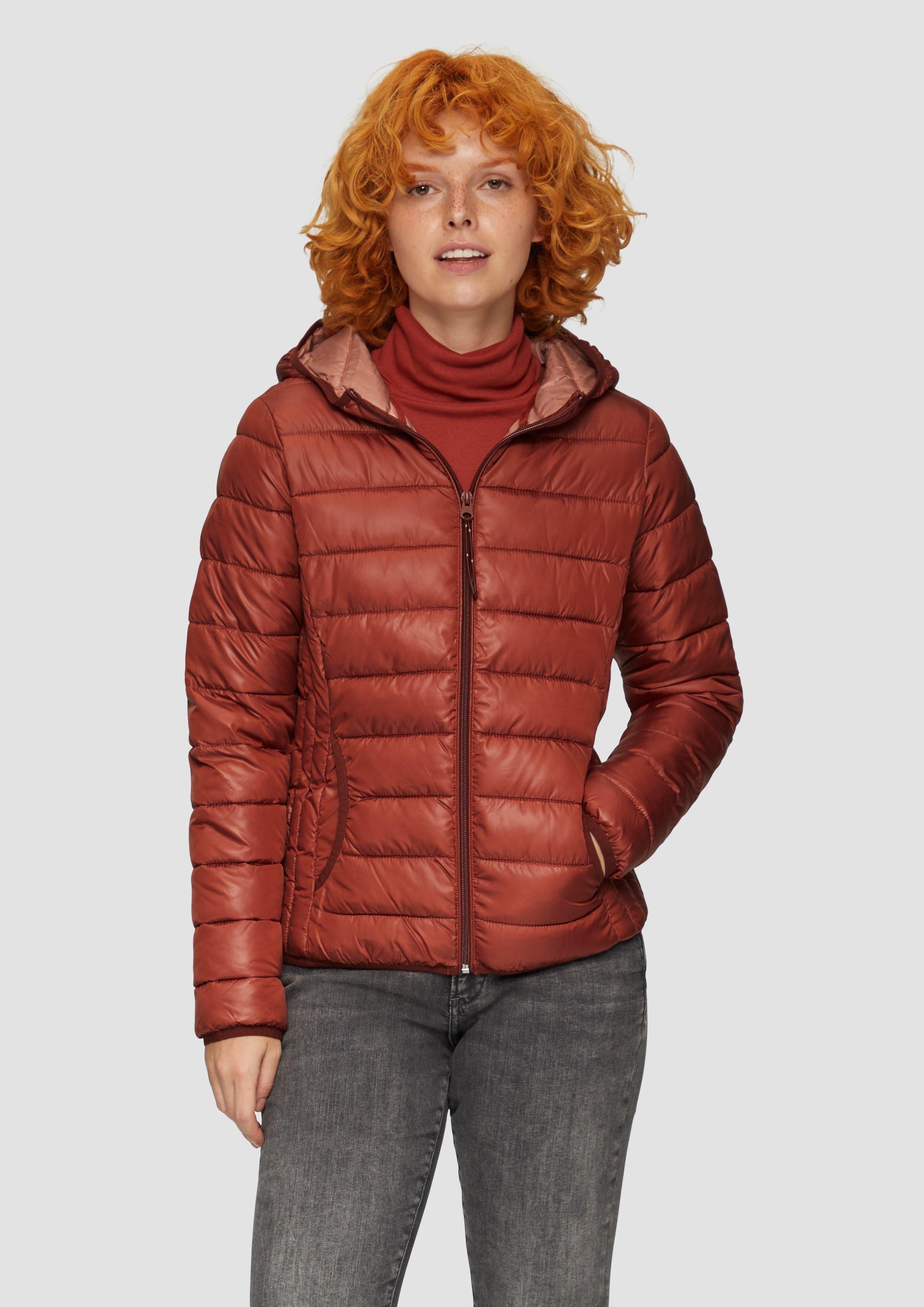 QS Outdoorjacke Leicht wattierte Steppjacke mit günstig online kaufen