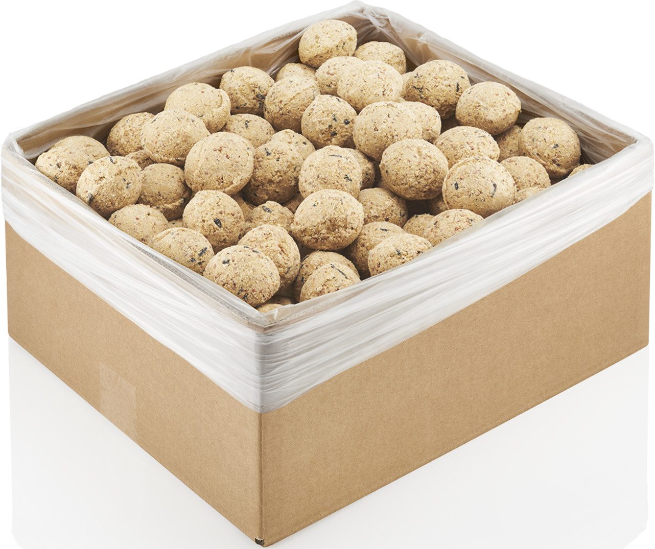 dobar Futterhaus Meisenknödel 100 Stück a 90g Tierfutter Vogelfutter