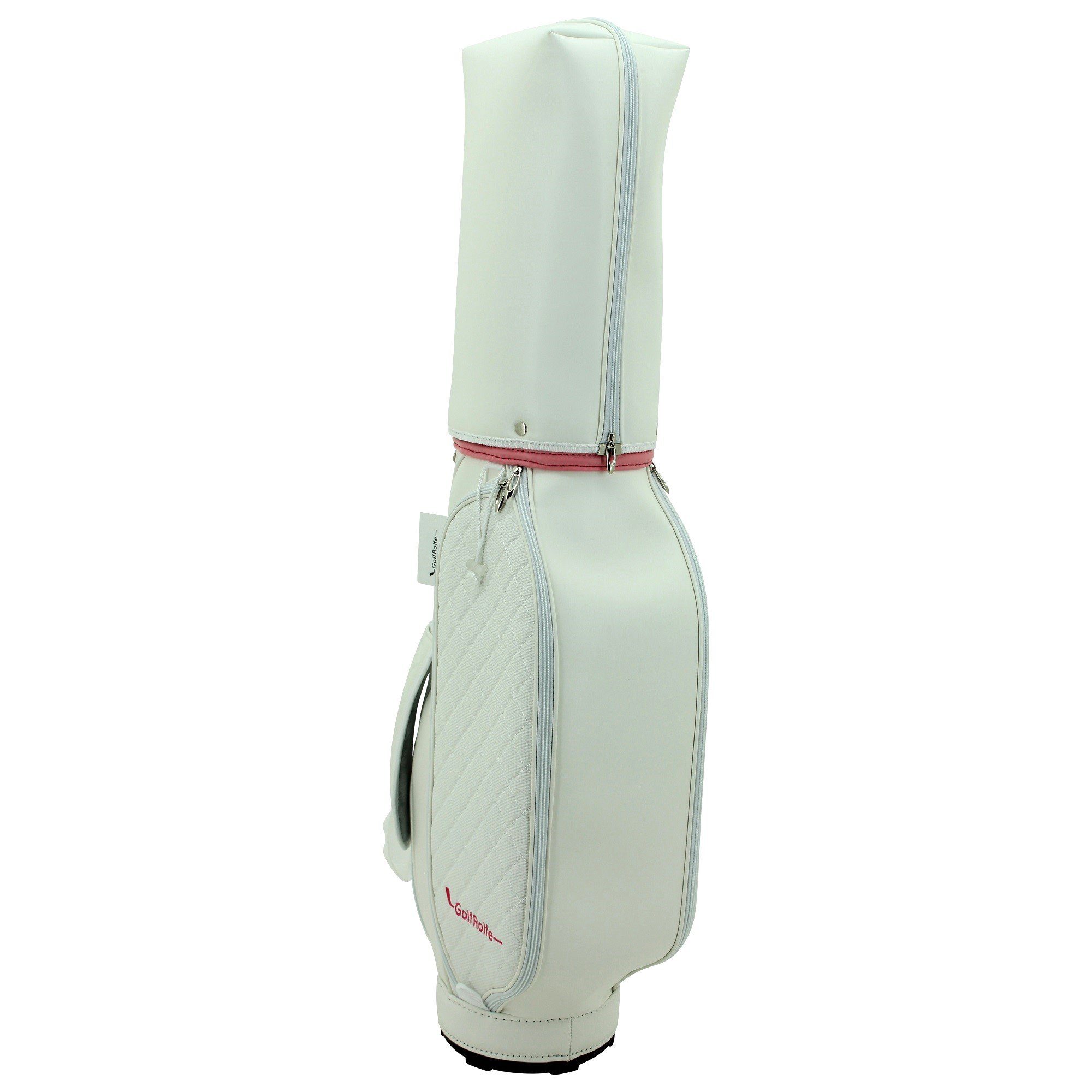 GolfRolfe Golfballtasche GolfRolfe - Golfbag Caddybag 14279 Design weiß Golftasche