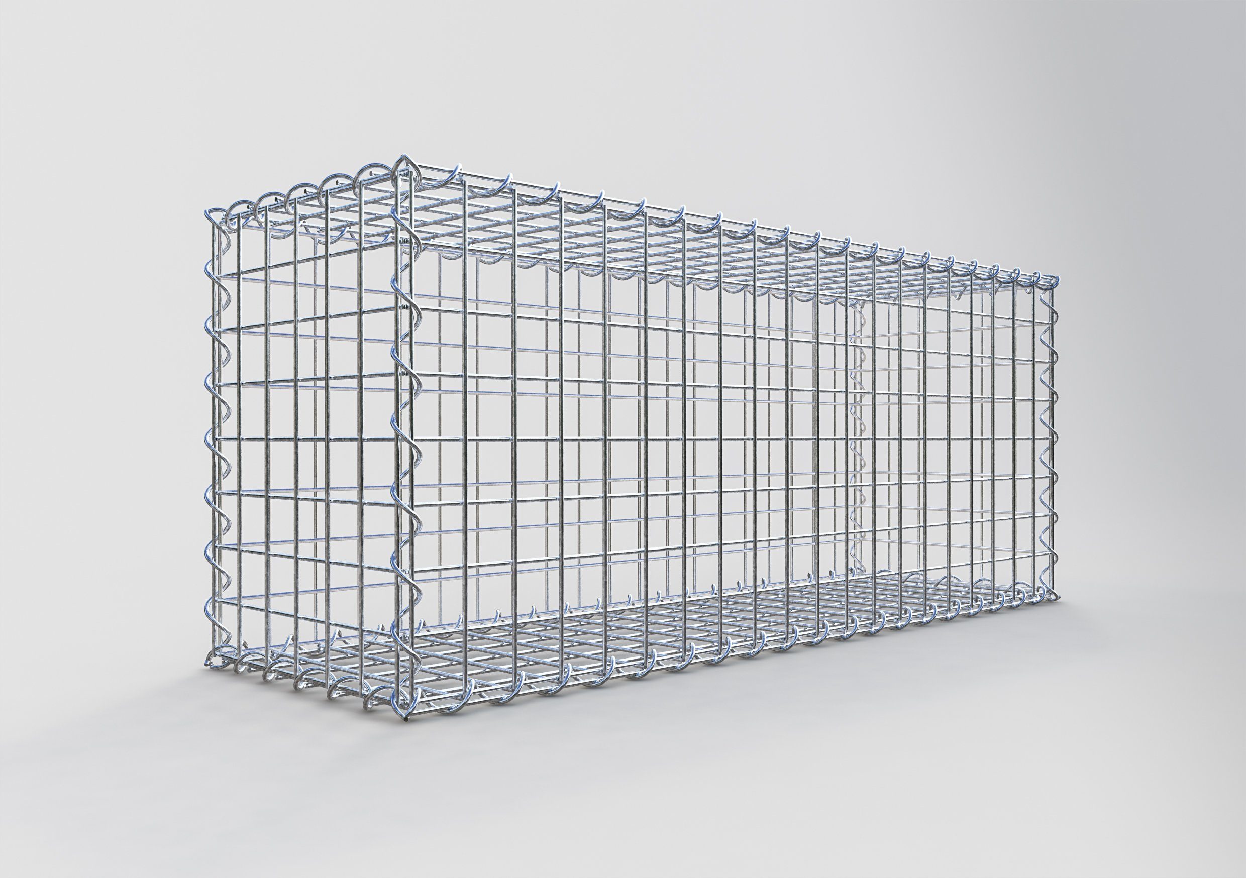 Gabiona Drahtkorb, Gabionen 100 x 40 x 30 versch. Tiefen MW 5 x 5