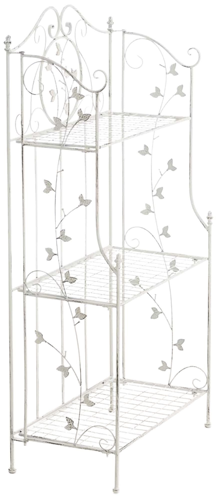 Standregal Reus 118x58x33 cm antik weiß