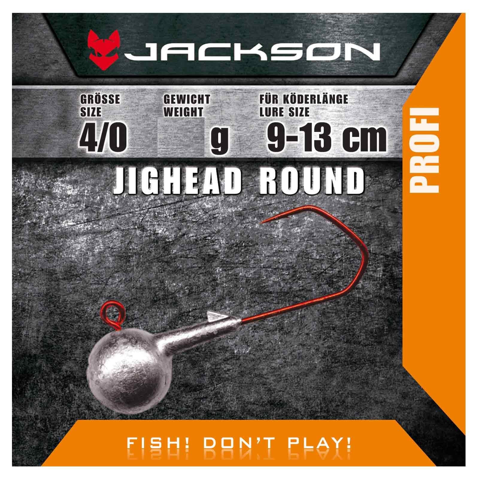 Jackson 7g 9–13 Jighaken, VMC Fishing Jackson 4/0 für Round Köderlänge Jighead cm