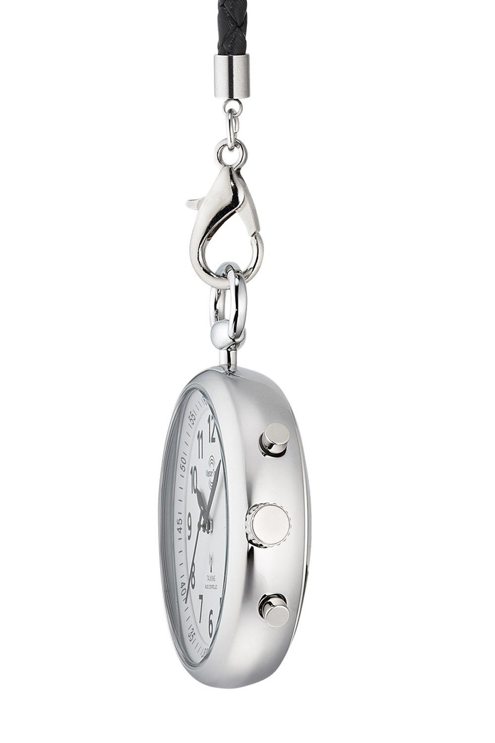 MASTER TIME Taschenuhr Sprechende Funk Silberfarben, günstig online kaufen